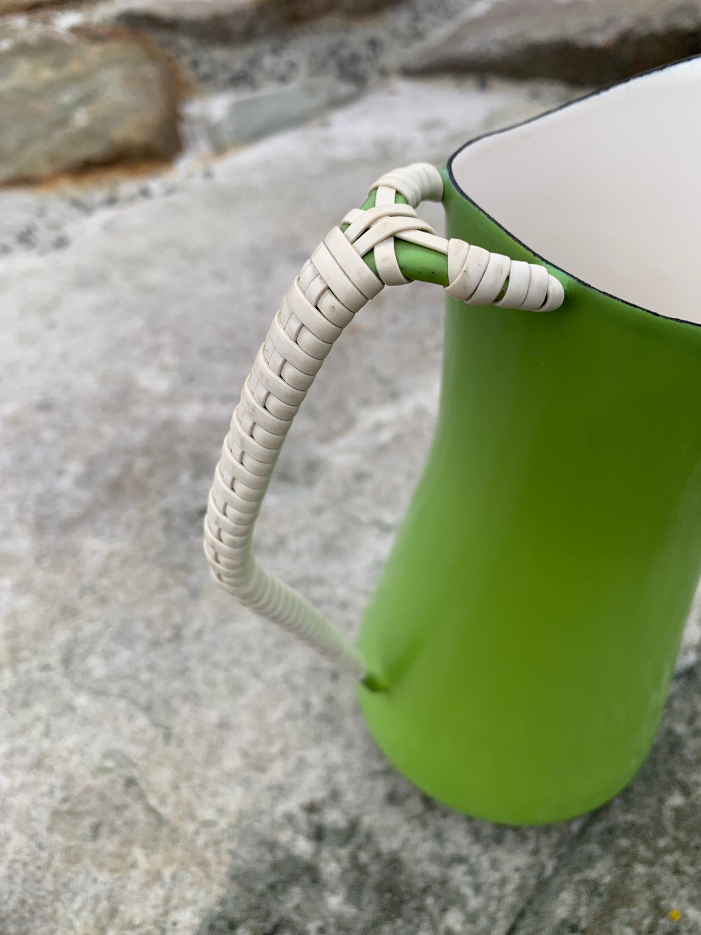 Quistgaard emaljkanna - Grön