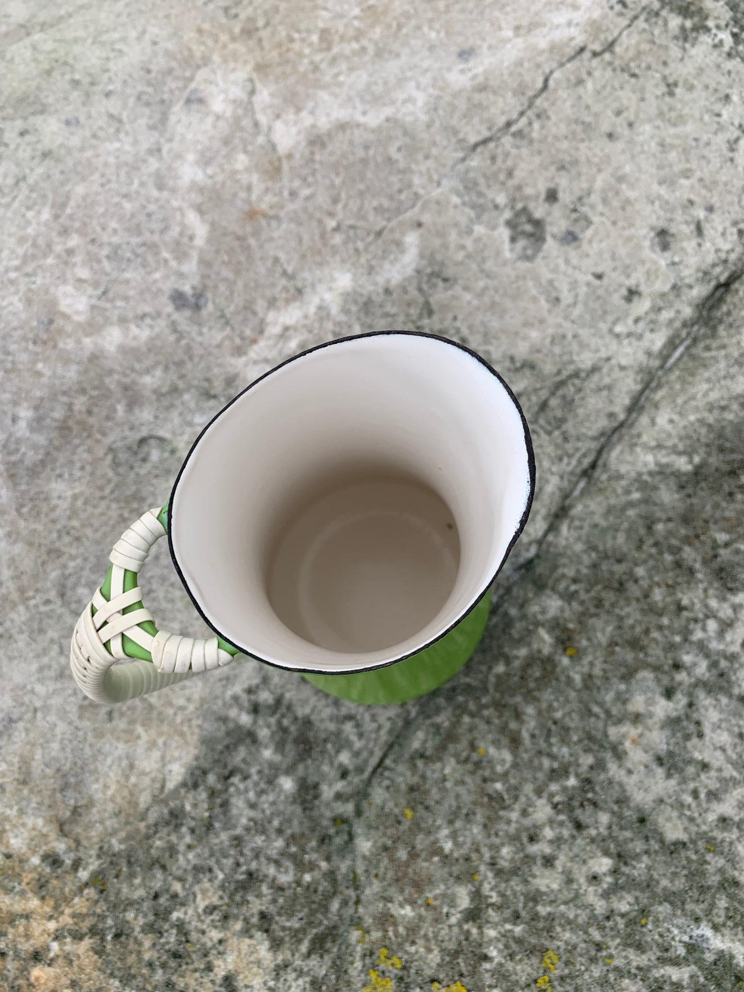 Quistgaard emaljkanna - Grön