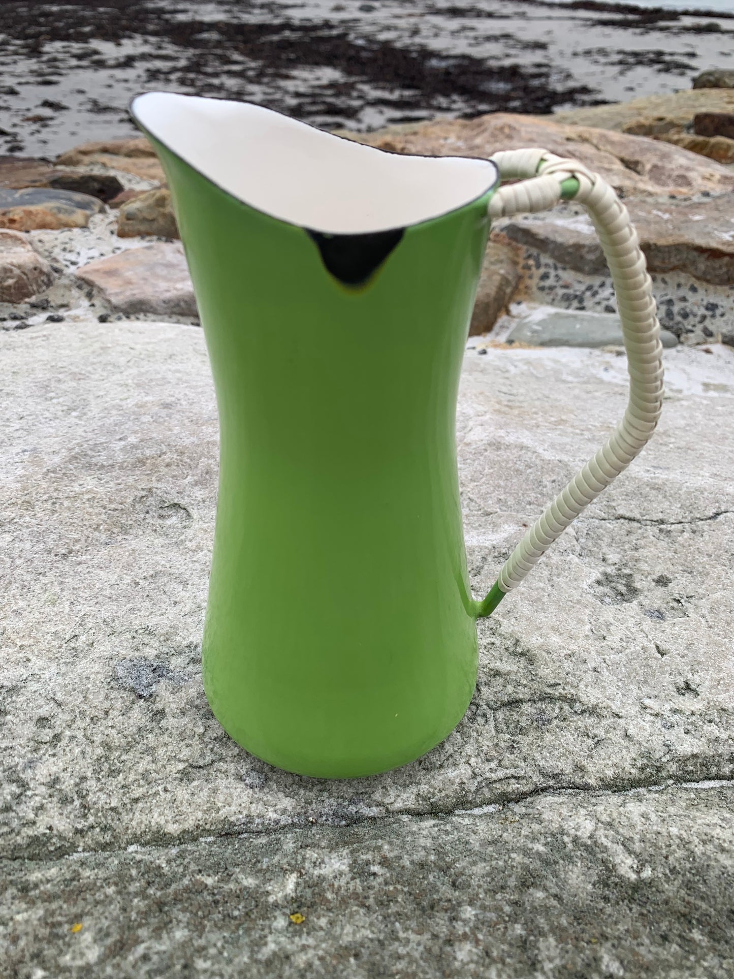 Quistgaard emaljkanna - Grön