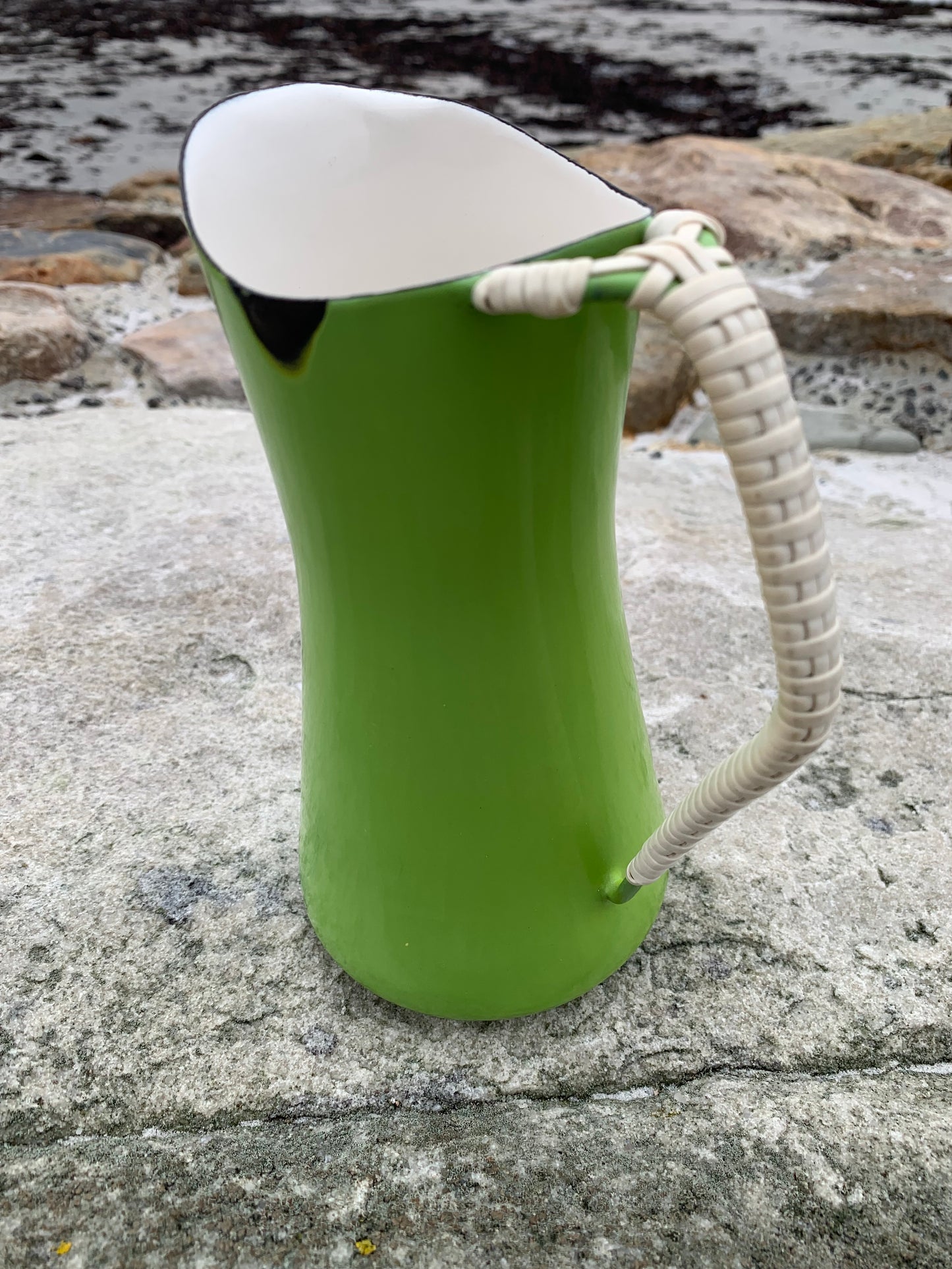 Quistgaard emaljkanna - Grön