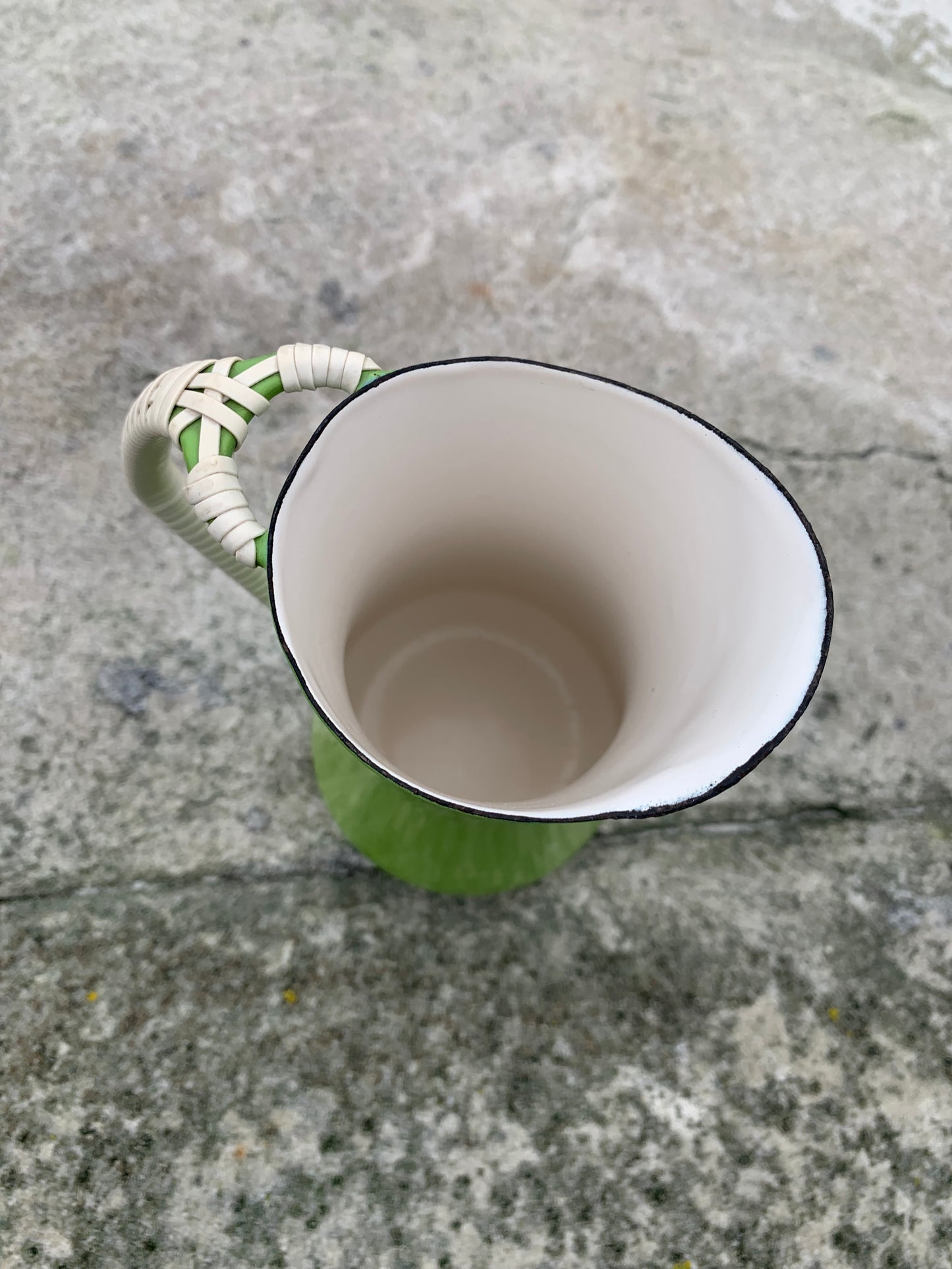 Quistgaard emaljkanna - Grön