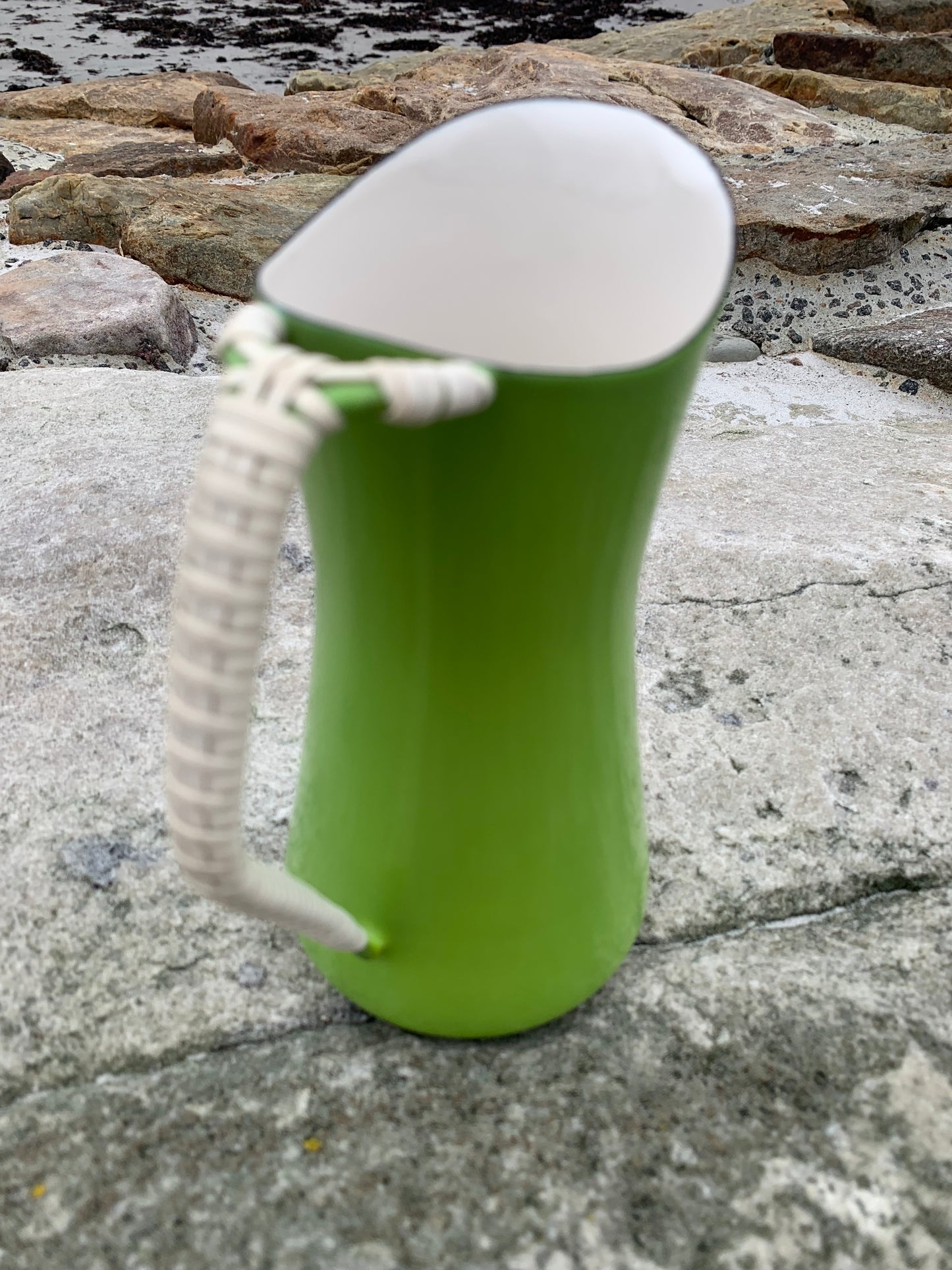 Quistgaard emaljkanna - Grön