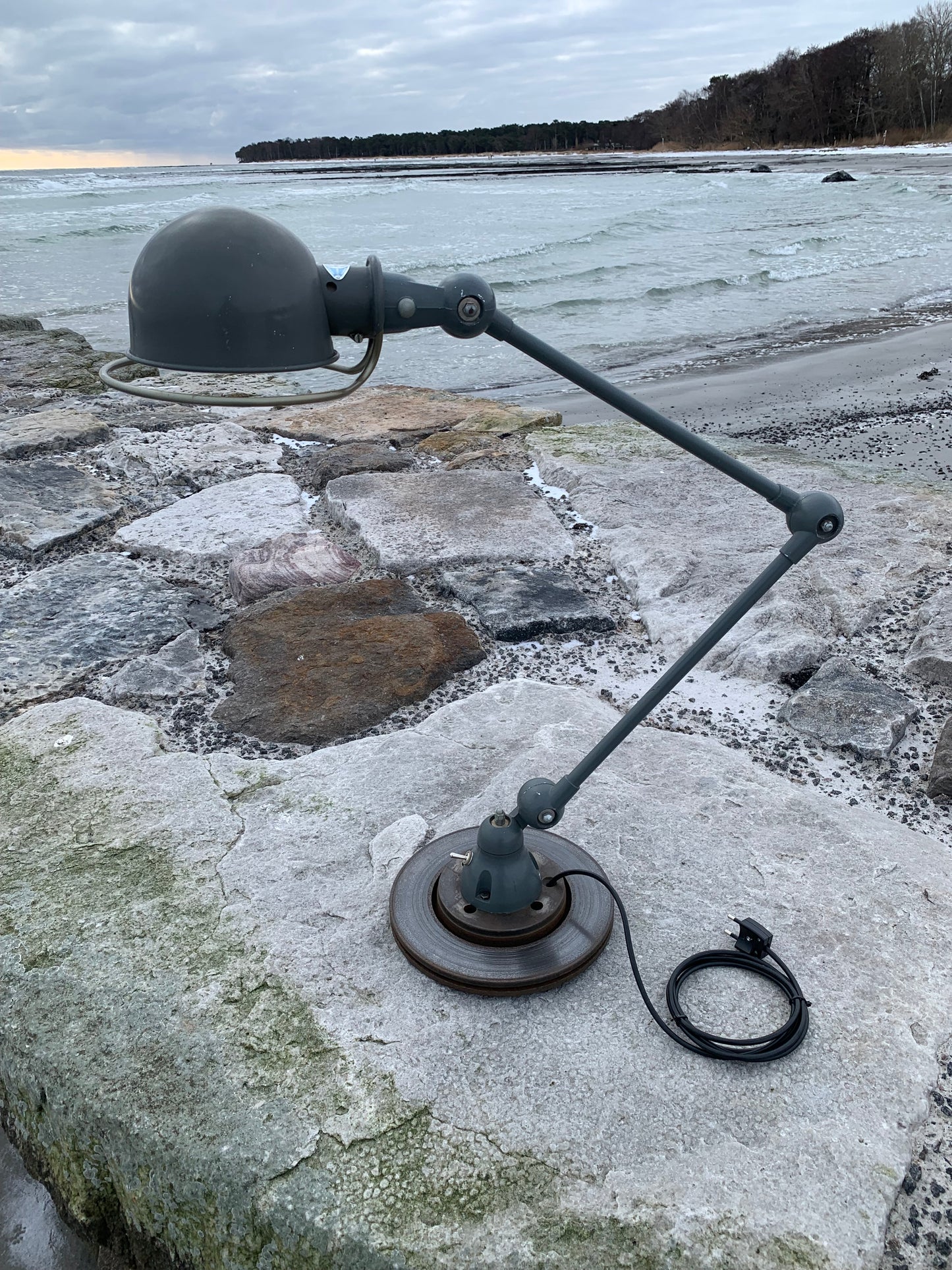 Jieldé bordslampa med 2 armar