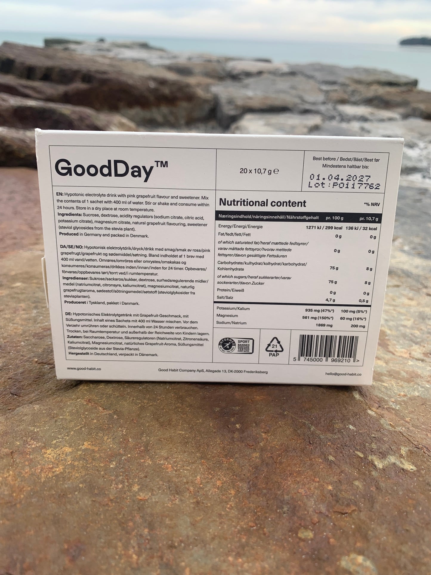 Good Habit Co. - Ask med 20 tepåsar