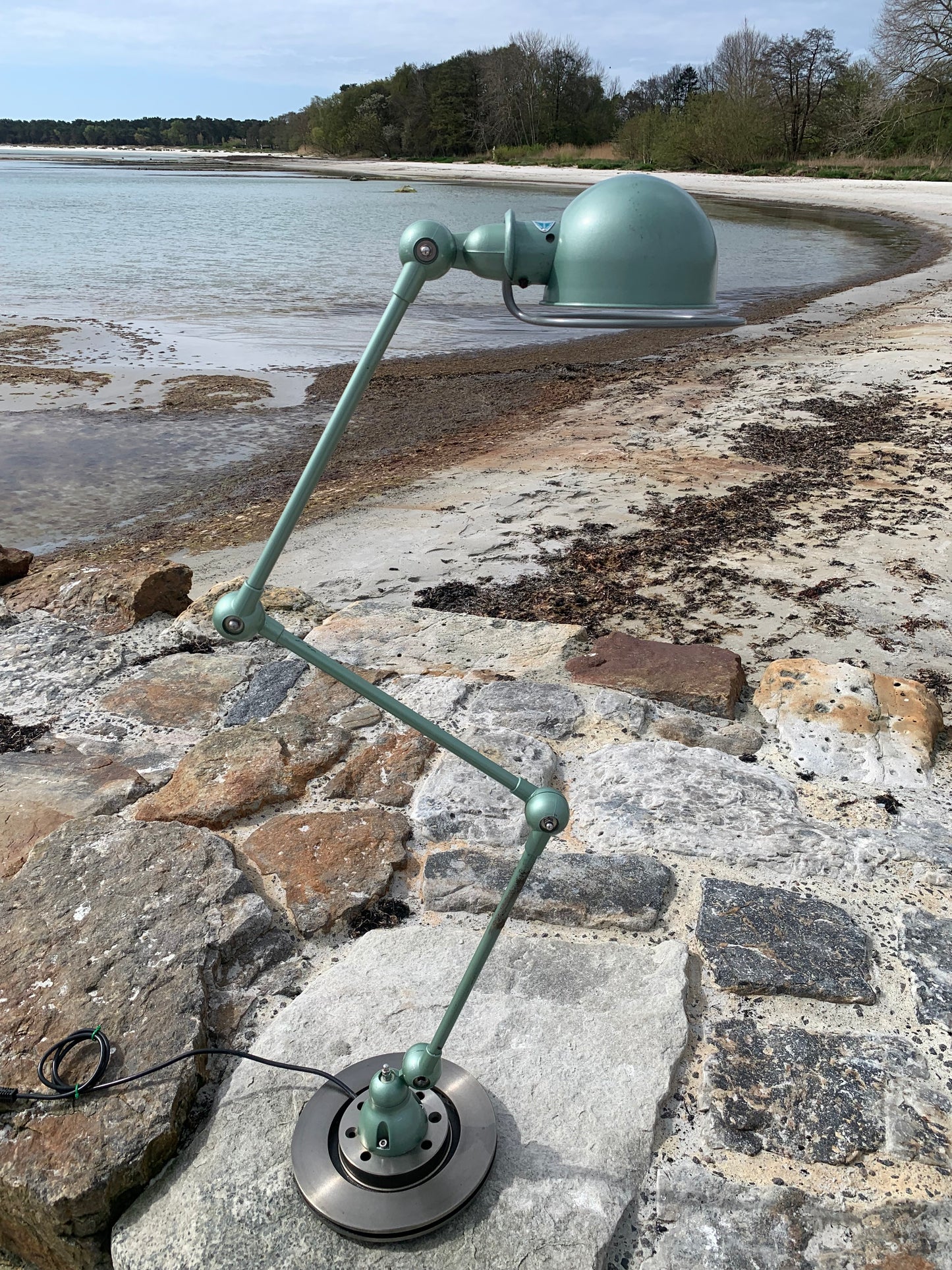 Jieldé med 3 armar - Grön