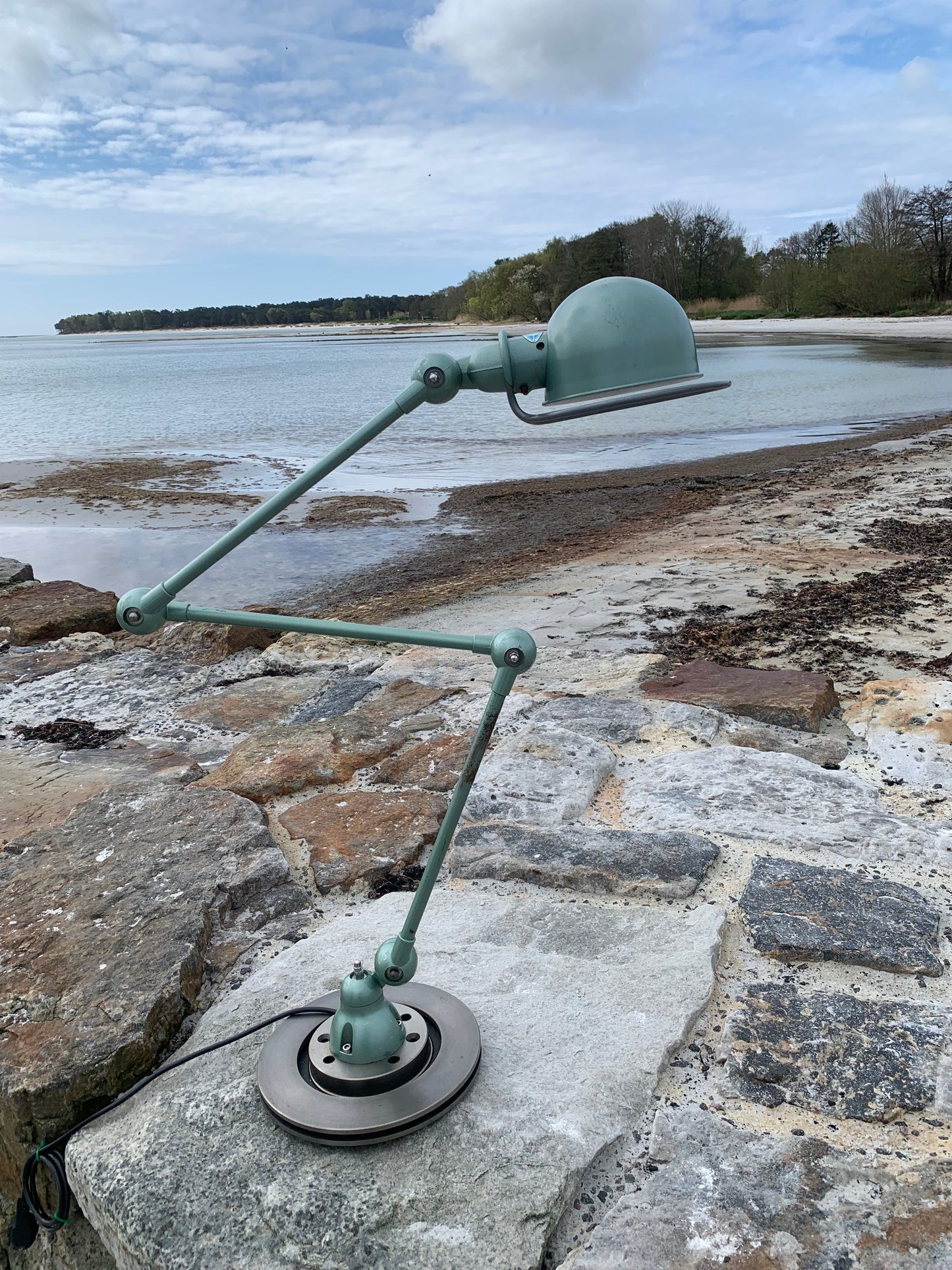 Jieldé med 3 armar - Grön