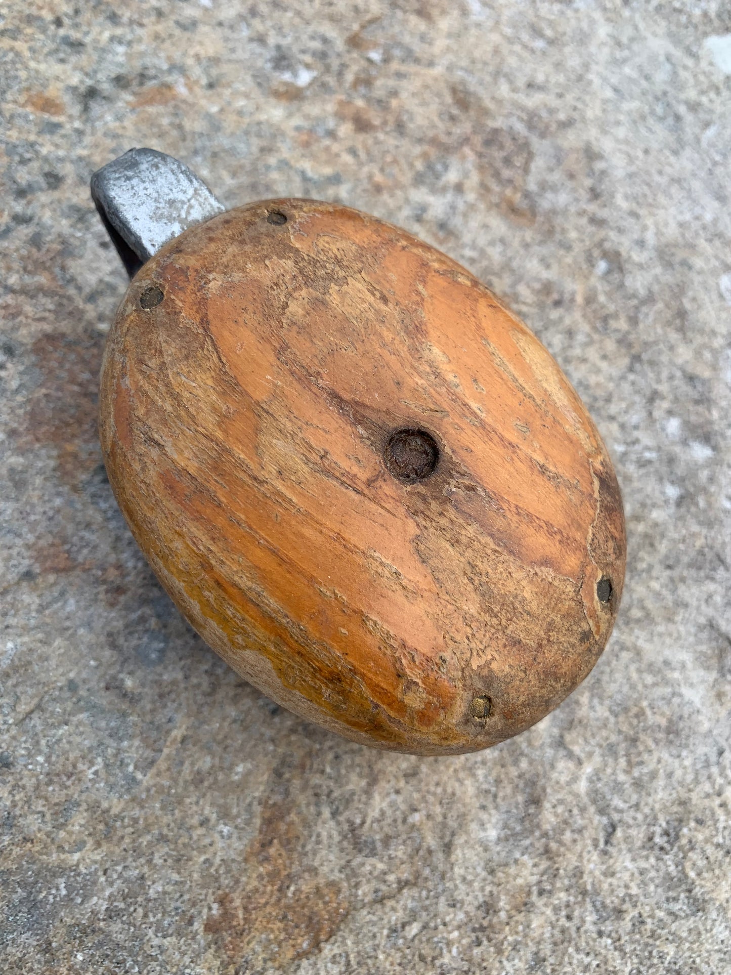 Gammal talja med fin patina