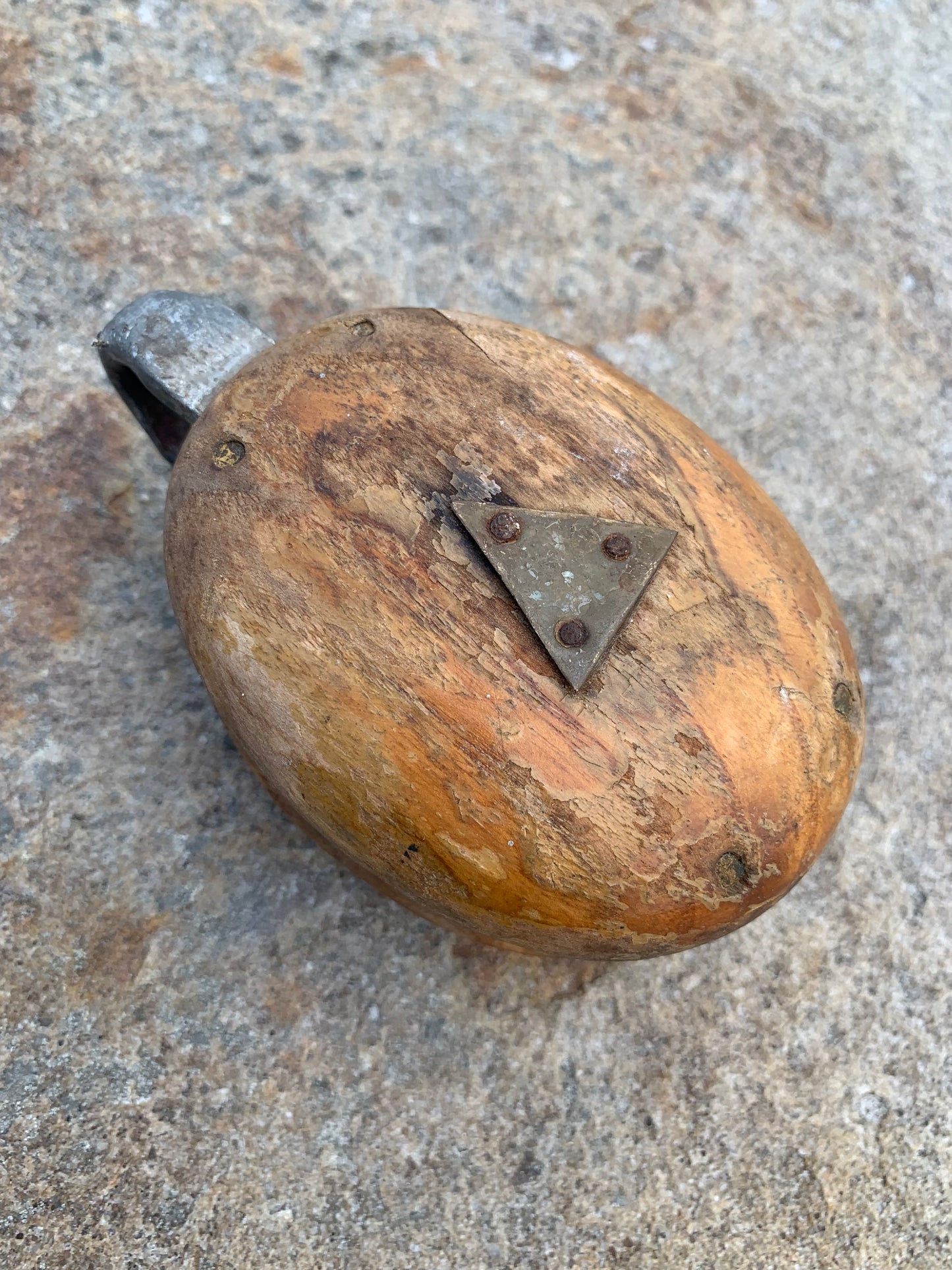Gammal talja med fin patina