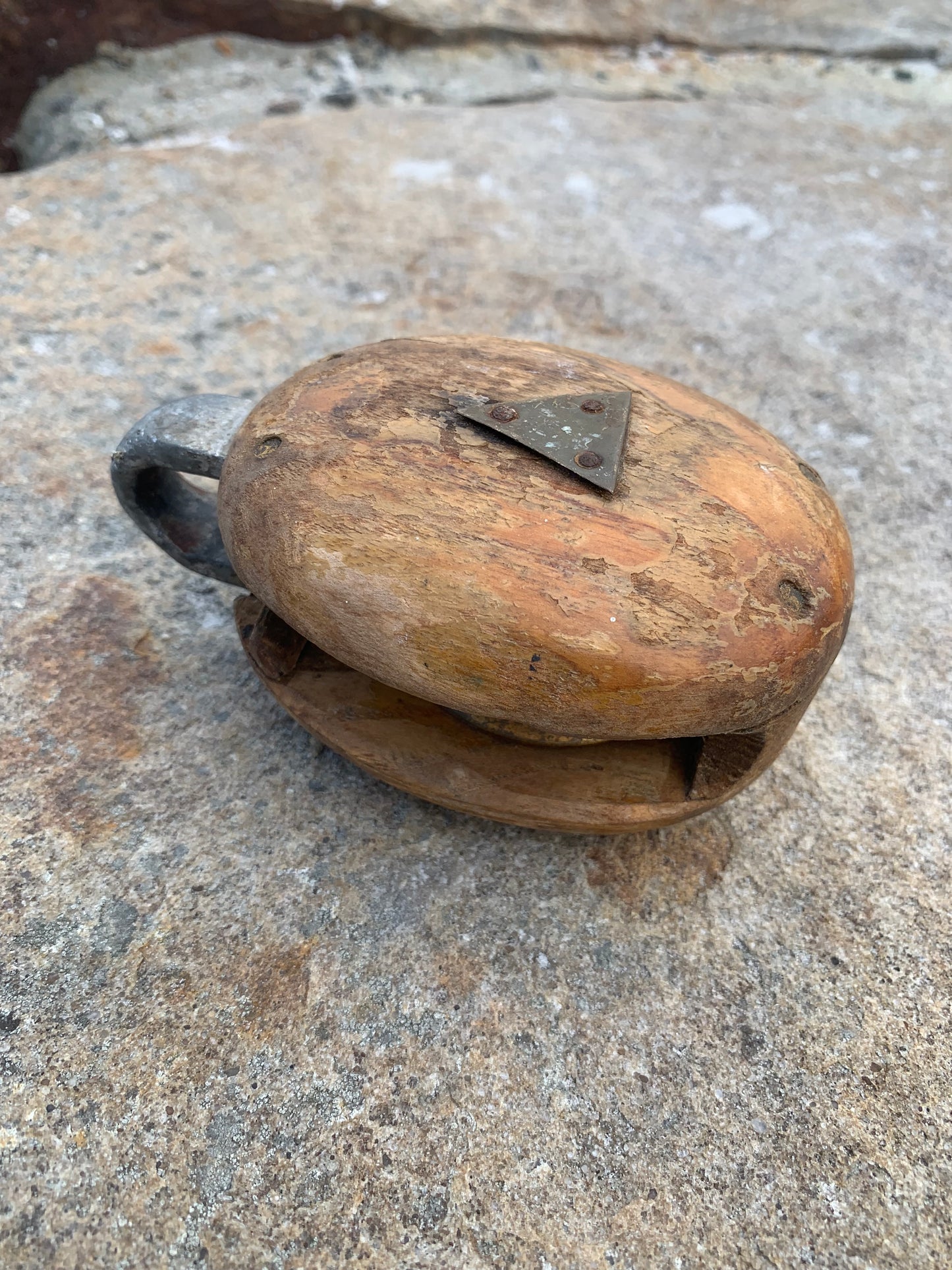 Gammal talja med fin patina