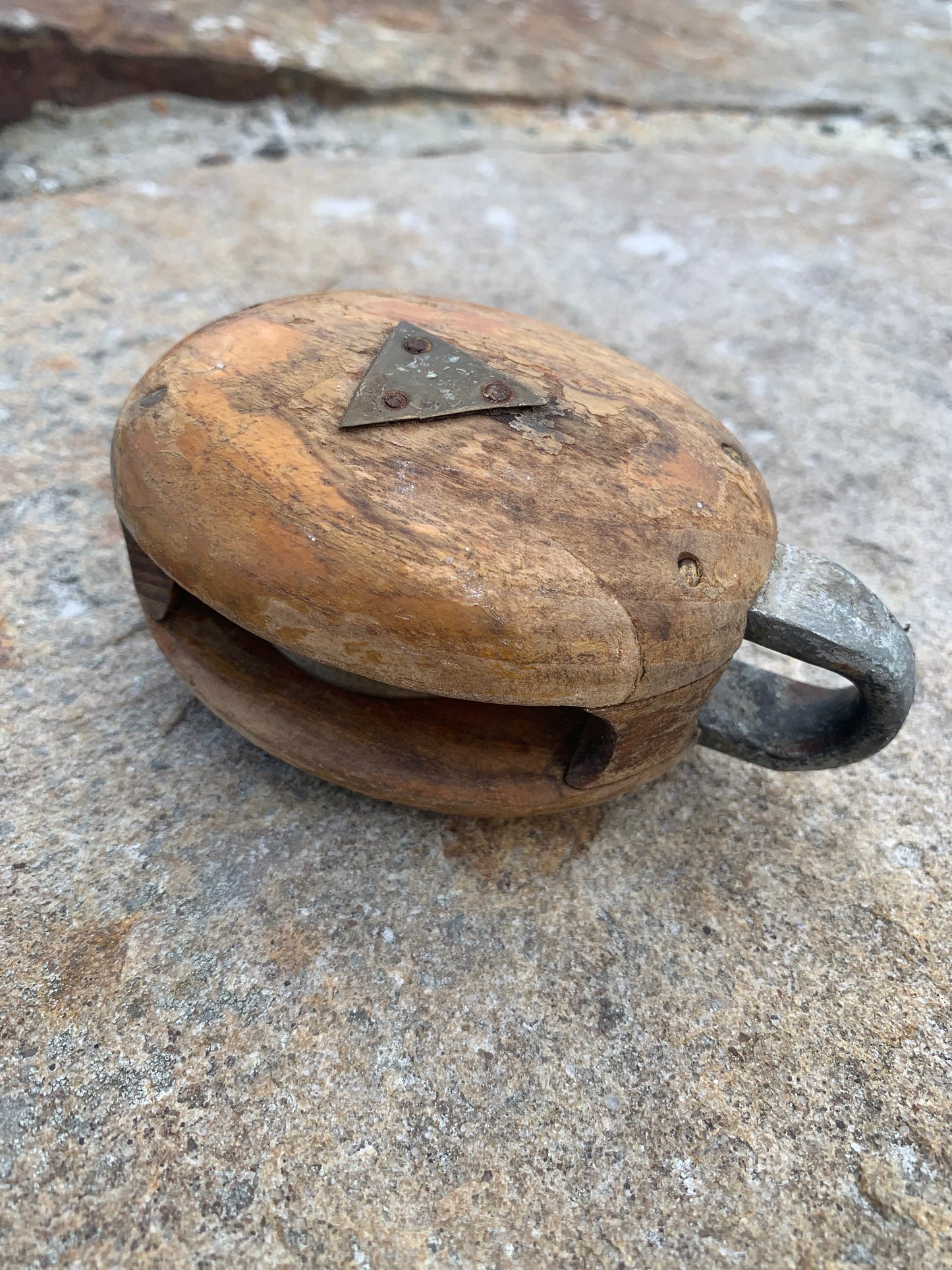 Gammal talja med fin patina