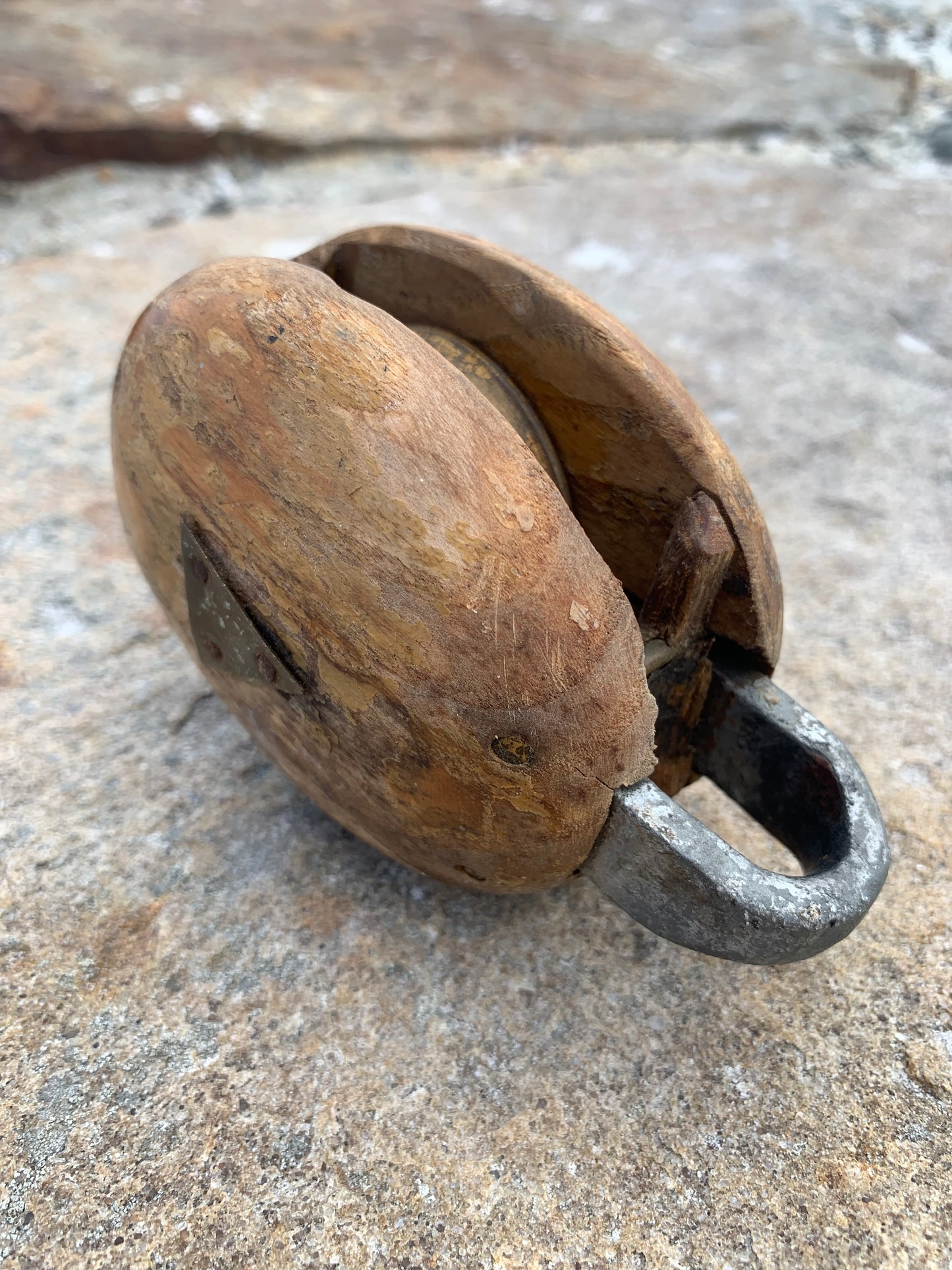 Gammal talja med fin patina