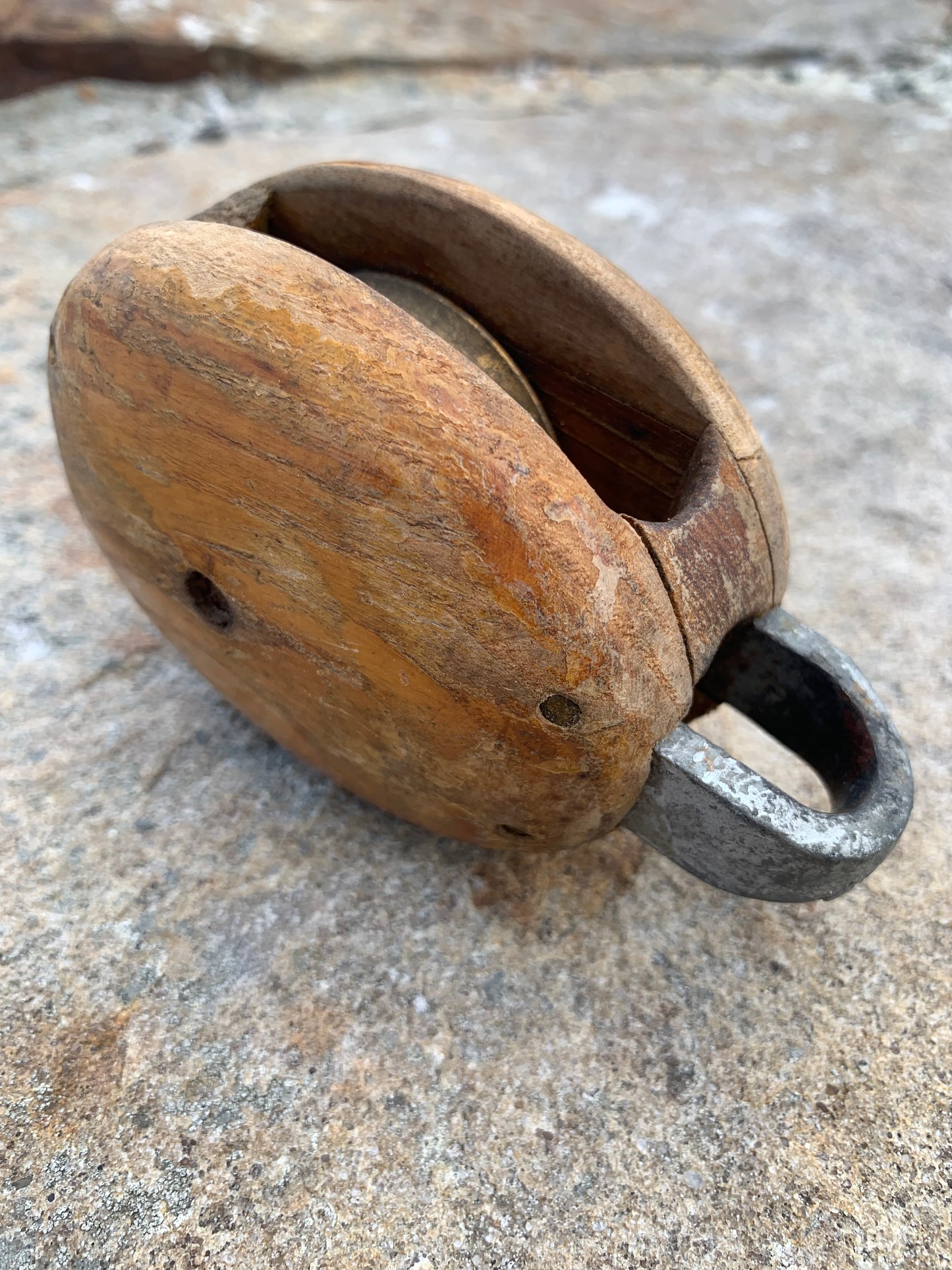 Gammal talja med fin patina