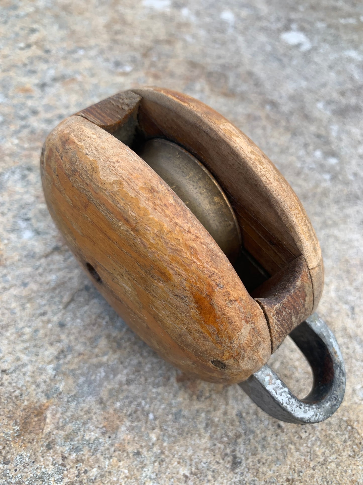 Gammal talja med fin patina