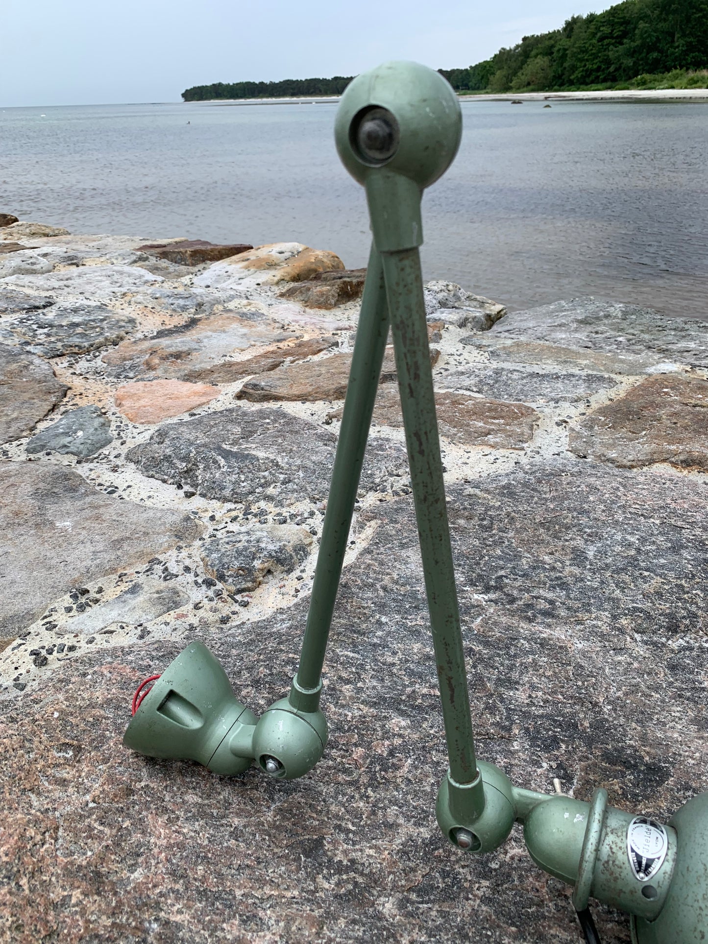 Jieldé vägg-/taklampa med 2 armar - Grön