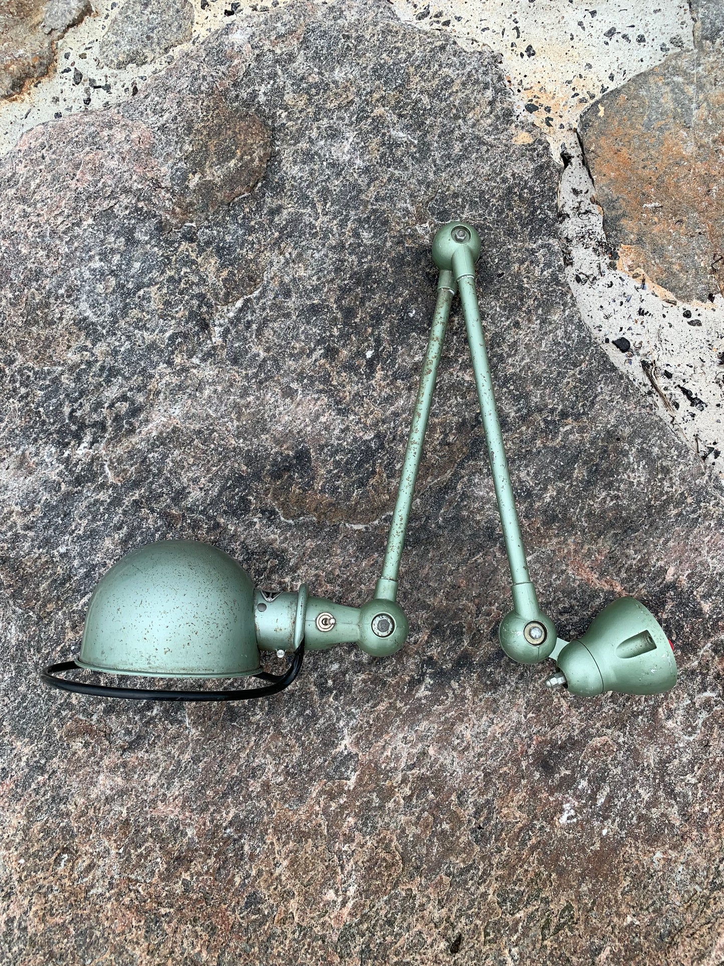 Jieldé vägg-/taklampa med 2 armar - Grön