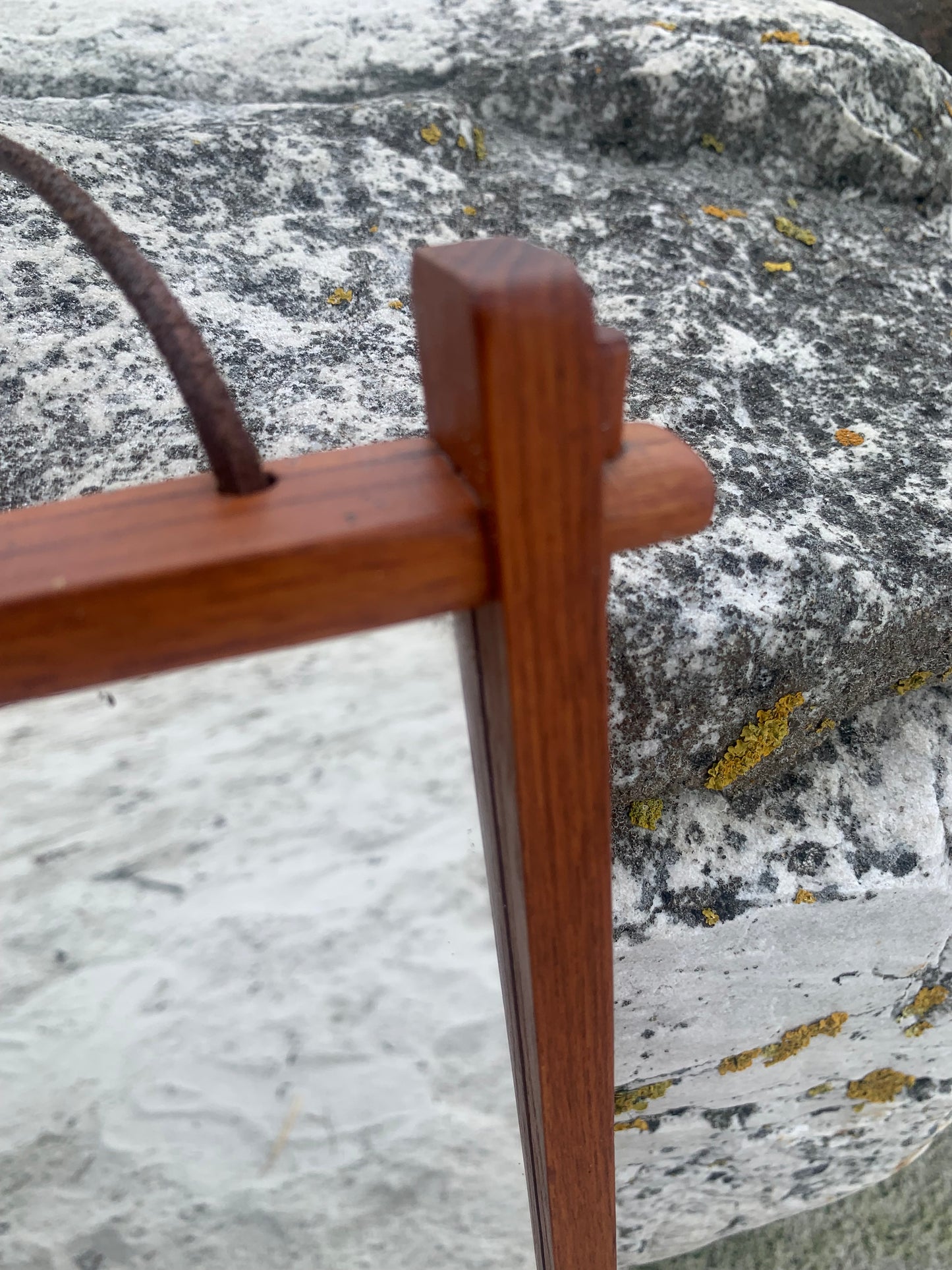 Spegel med läckra detaljer