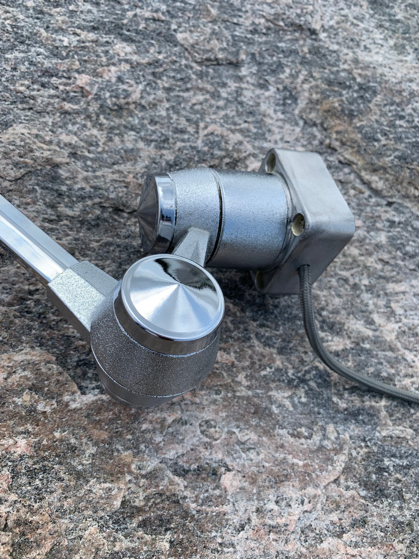 Sällsynt Jieldé vägg-/taklampa i krom