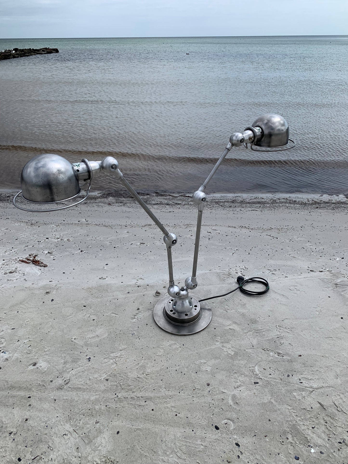 Jieldé bords-/vägg-/taklampa med dubbelfäste och 2 x 2 armar