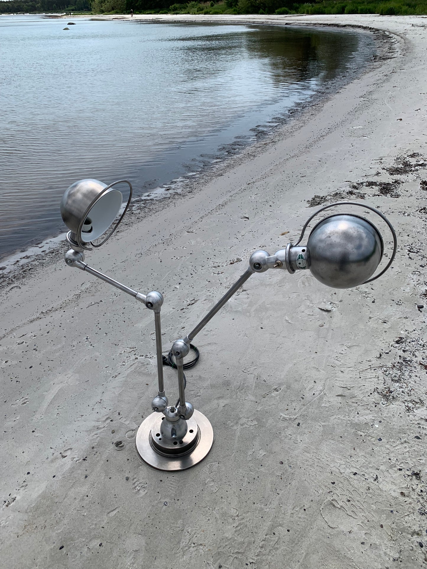 Jieldé bords-/vägg-/taklampa med dubbelfäste och 2 x 2 armar