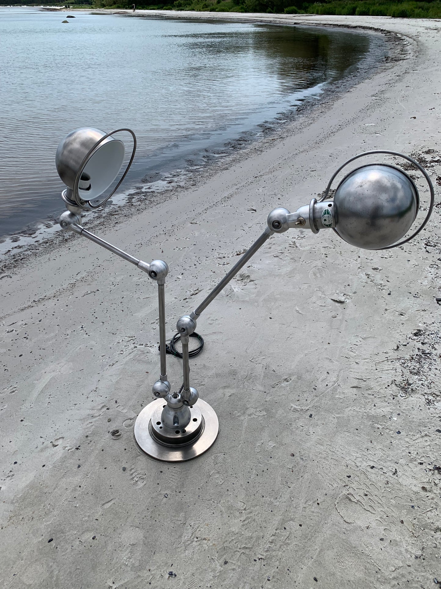 Jieldé bords-/vägg-/taklampa med dubbelfäste och 2 x 2 armar