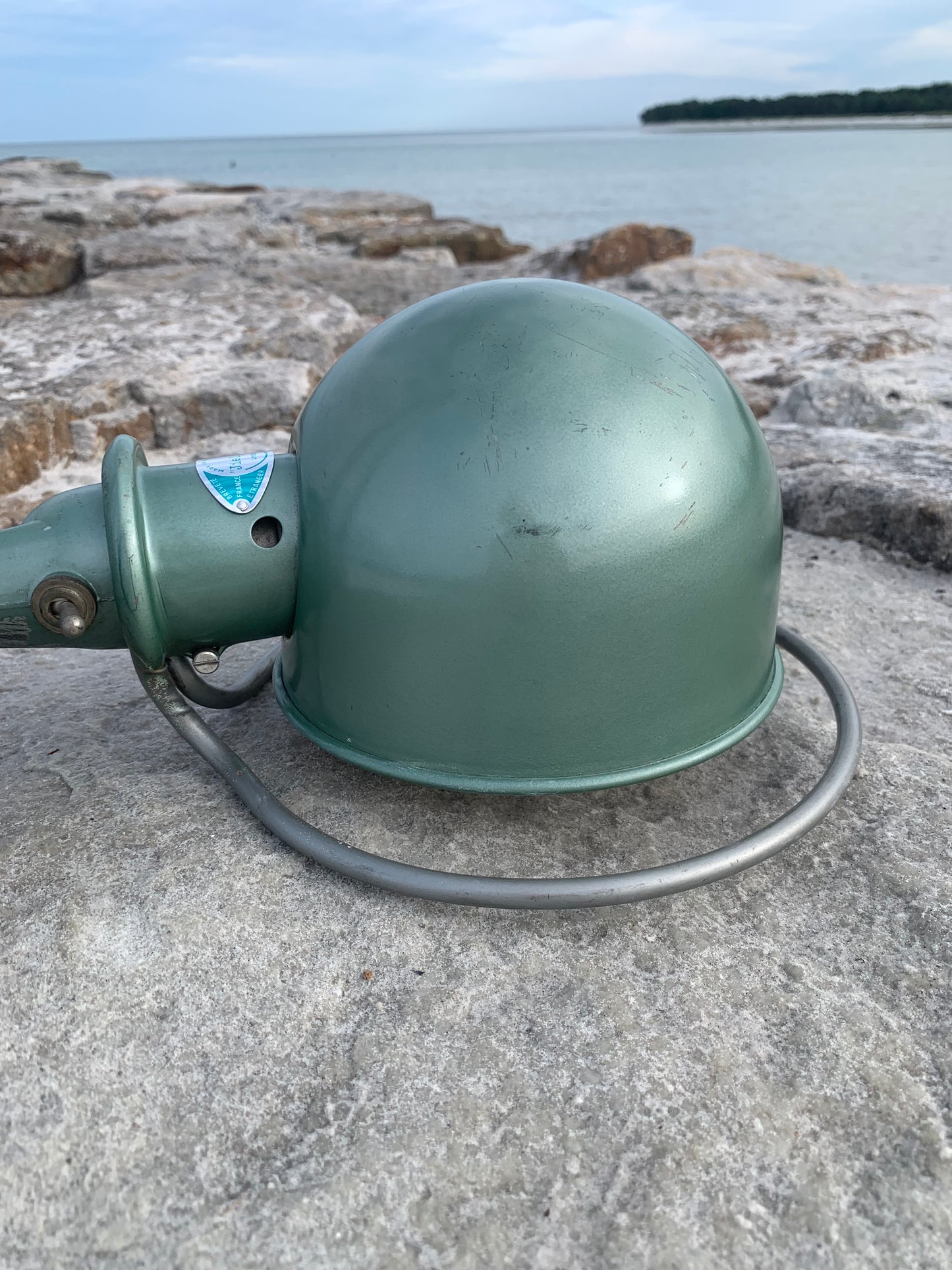 Jieldé vägg-/taklampa med två armar - Grön