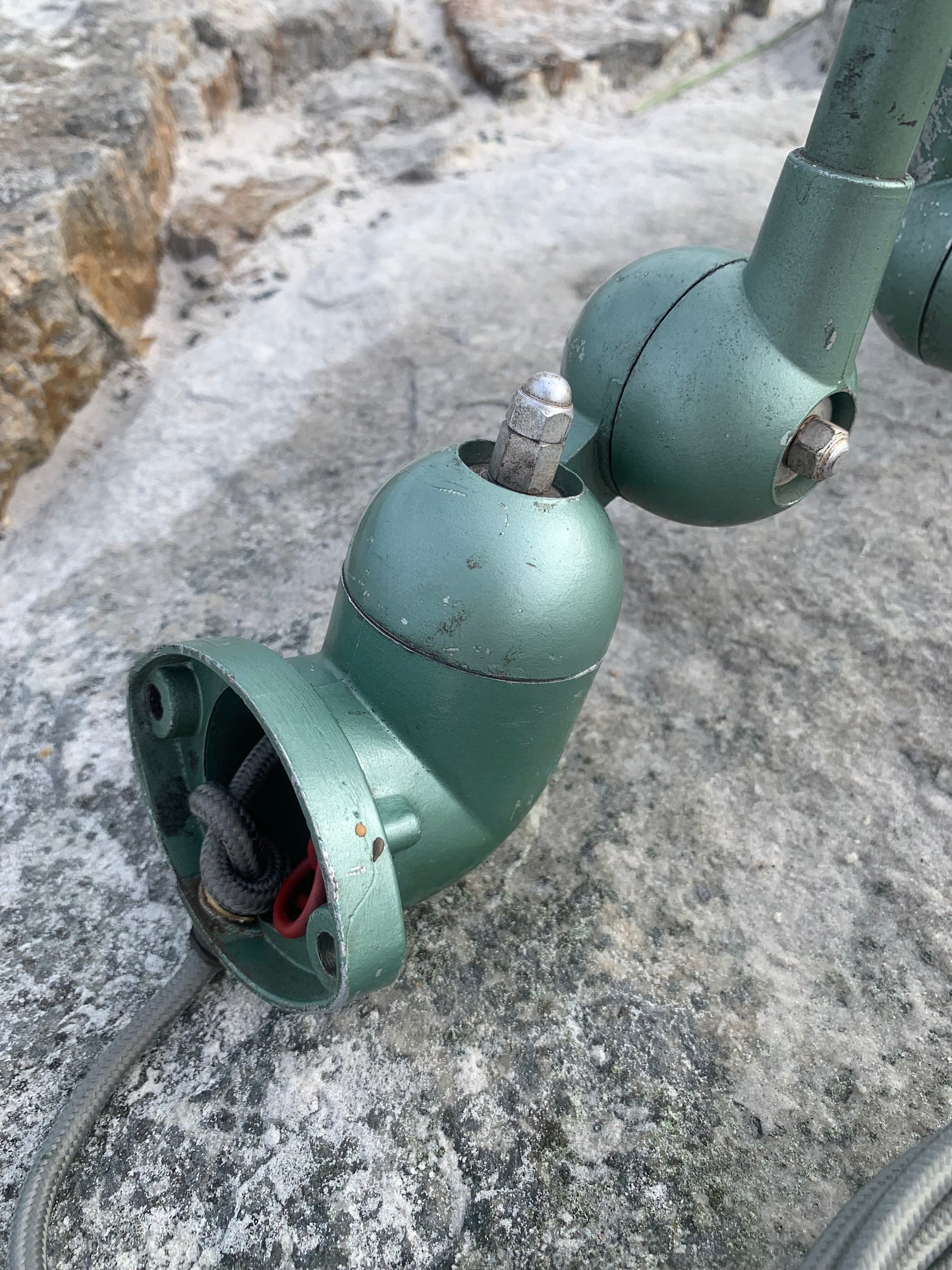 Jieldé vägg-/taklampa med två armar - Grön
