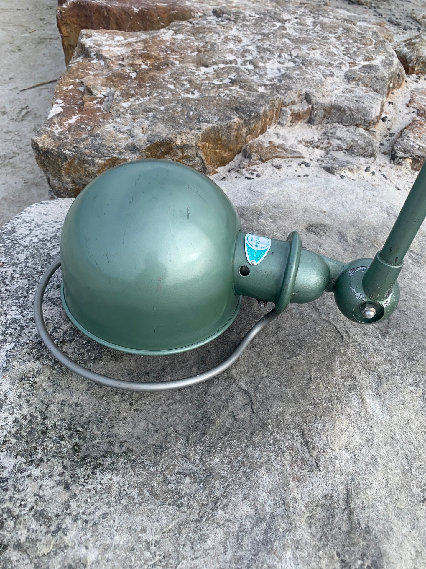 Jieldé vägg-/taklampa med två armar - Grön