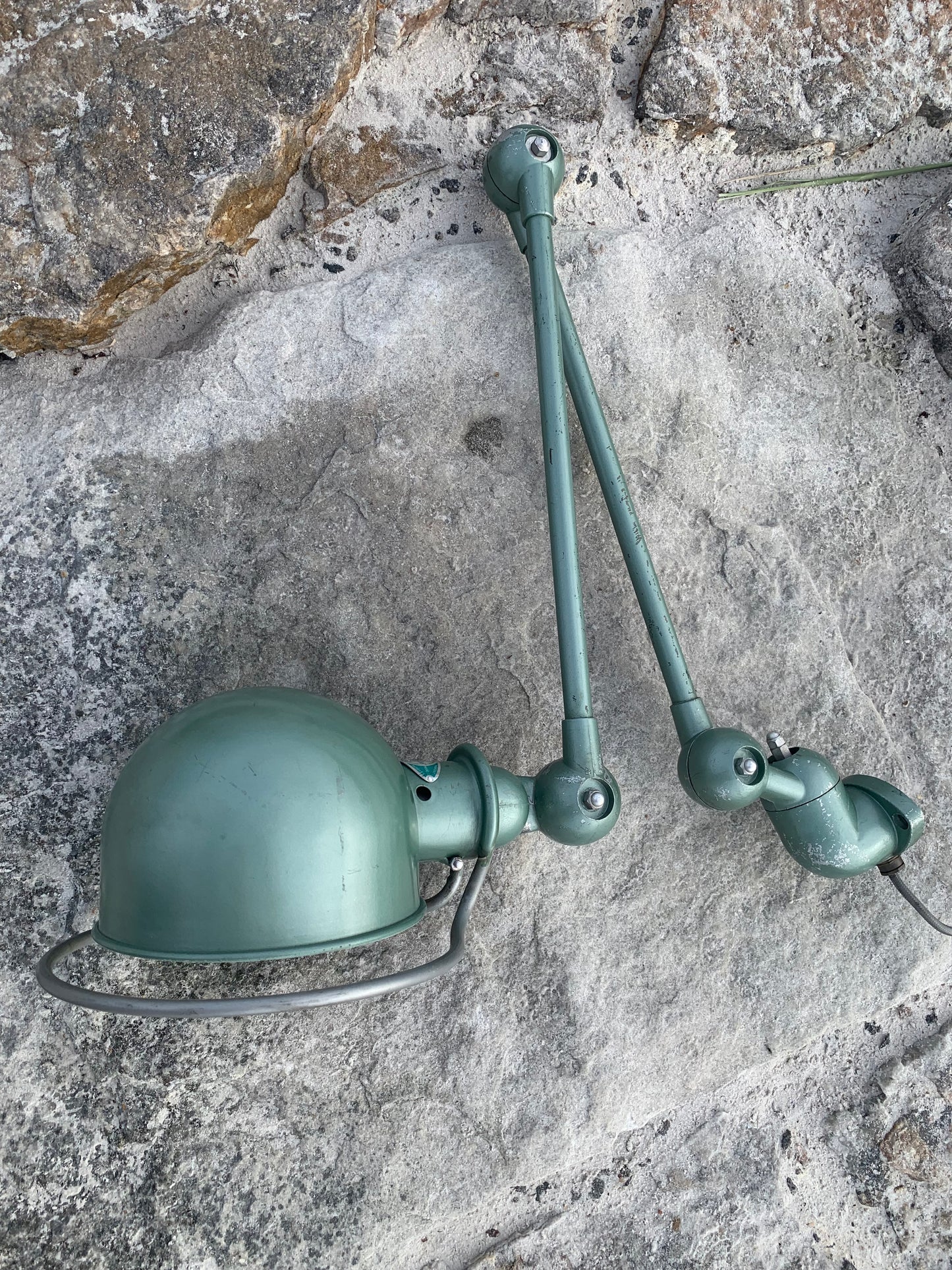 Jieldé vägg-/taklampa med två armar - Grön