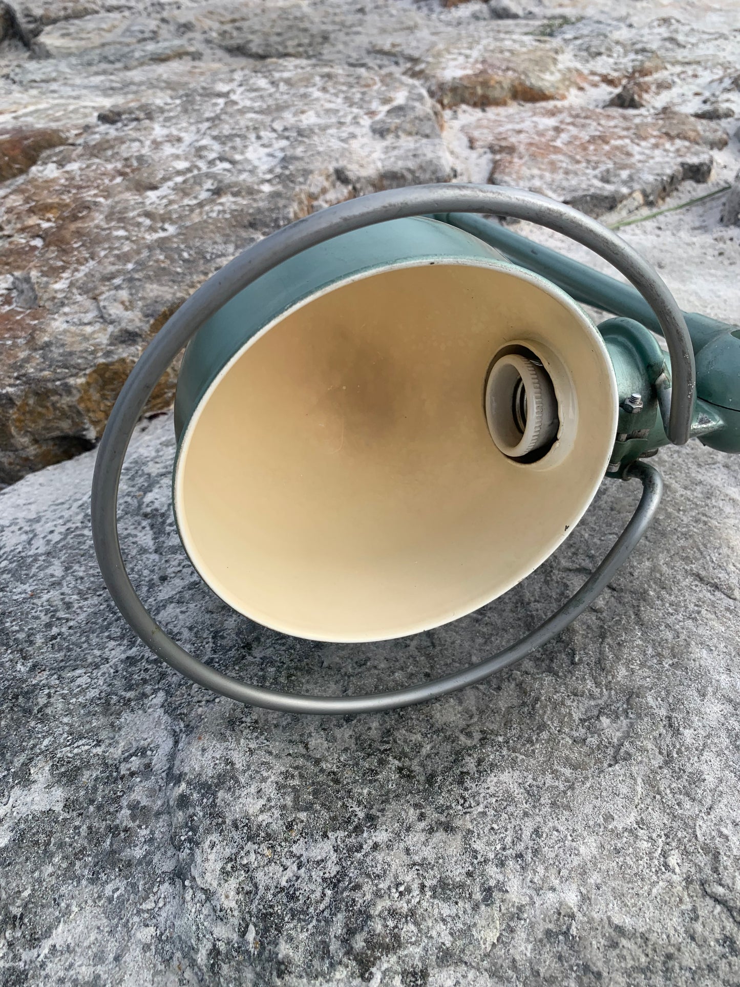 Jieldé vägg-/taklampa med två armar - Grön