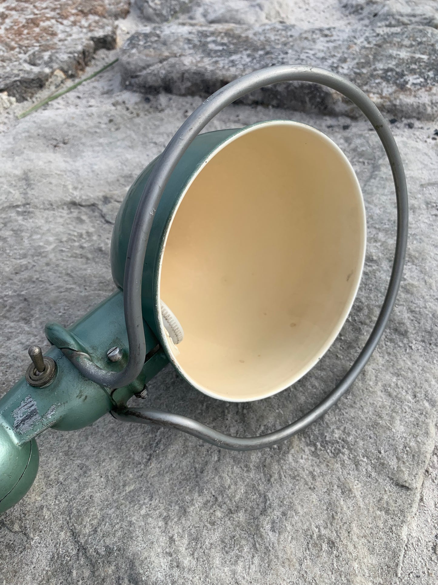 Jieldé vägg-/taklampa med två armar - Grön