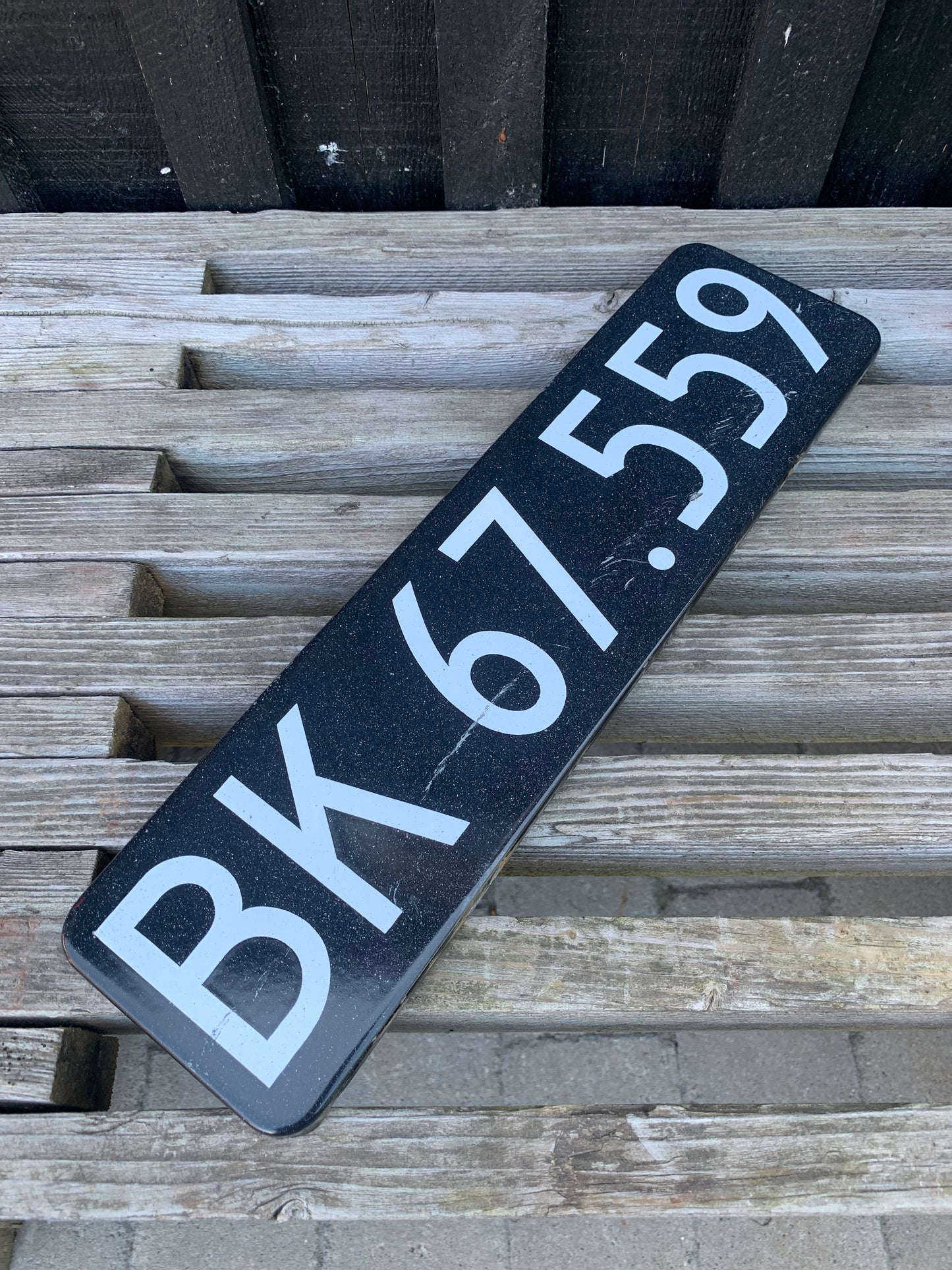 Registreringsskylt