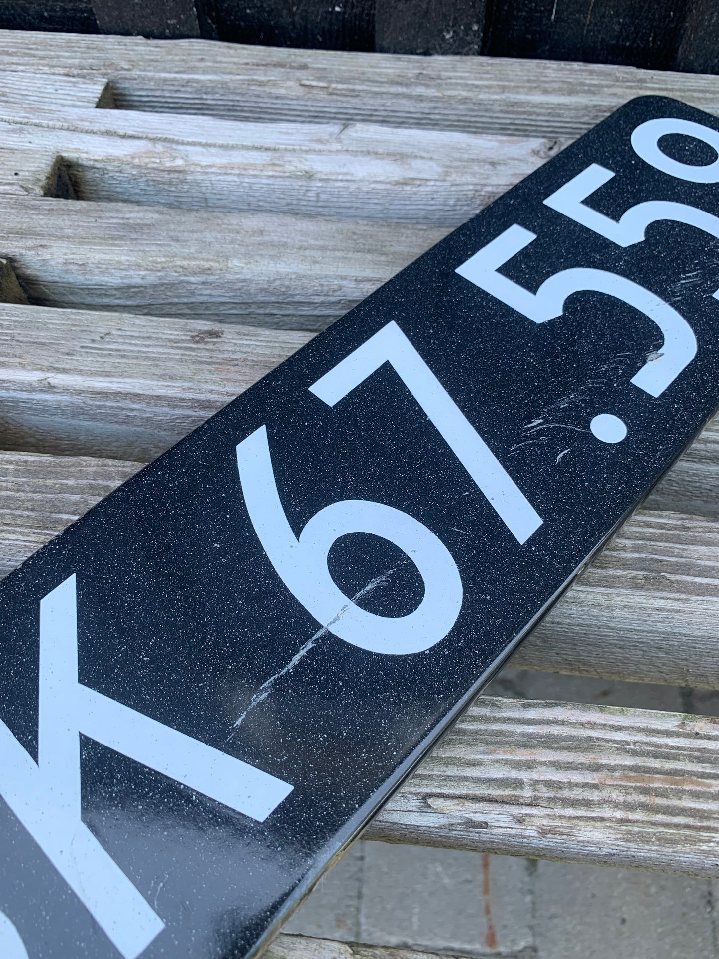 Registreringsskylt