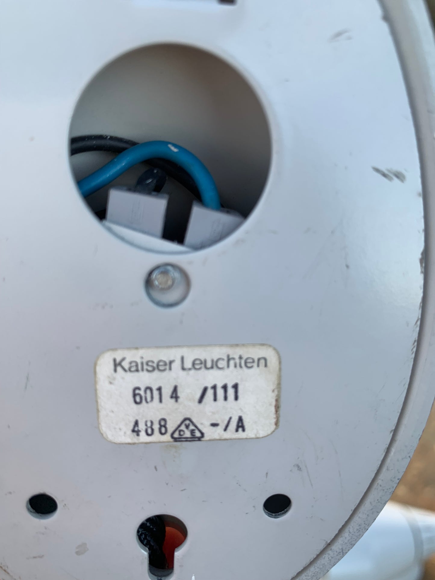 Kaiser Leuchten 6014 - Grå