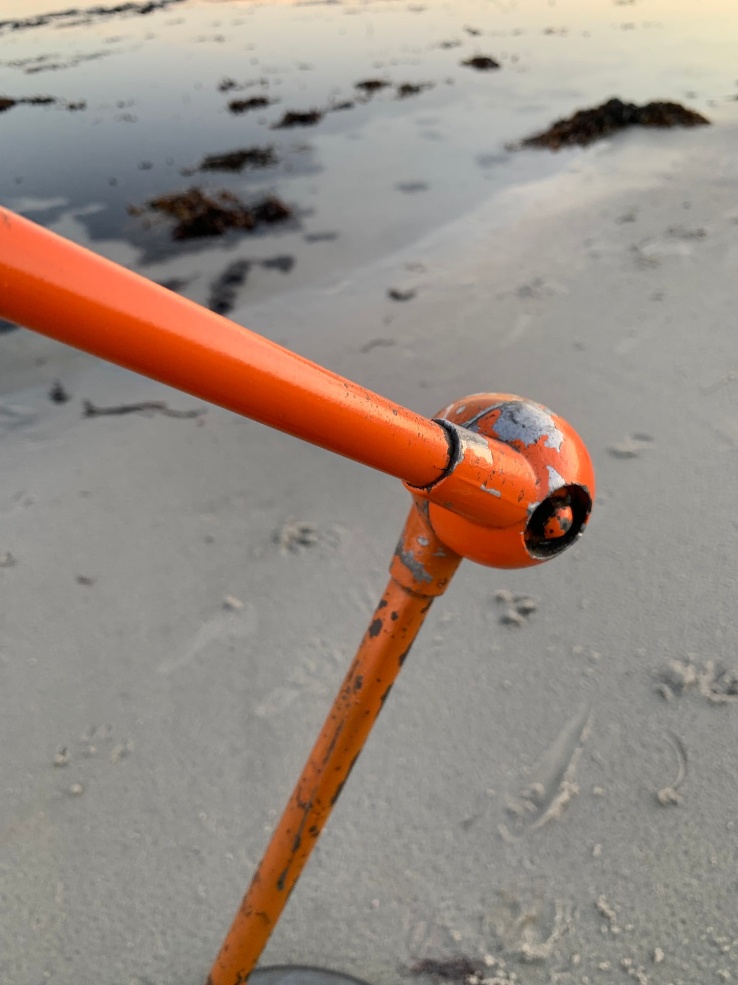 Jieldé bord/golvlampa med 3 armar - Orange