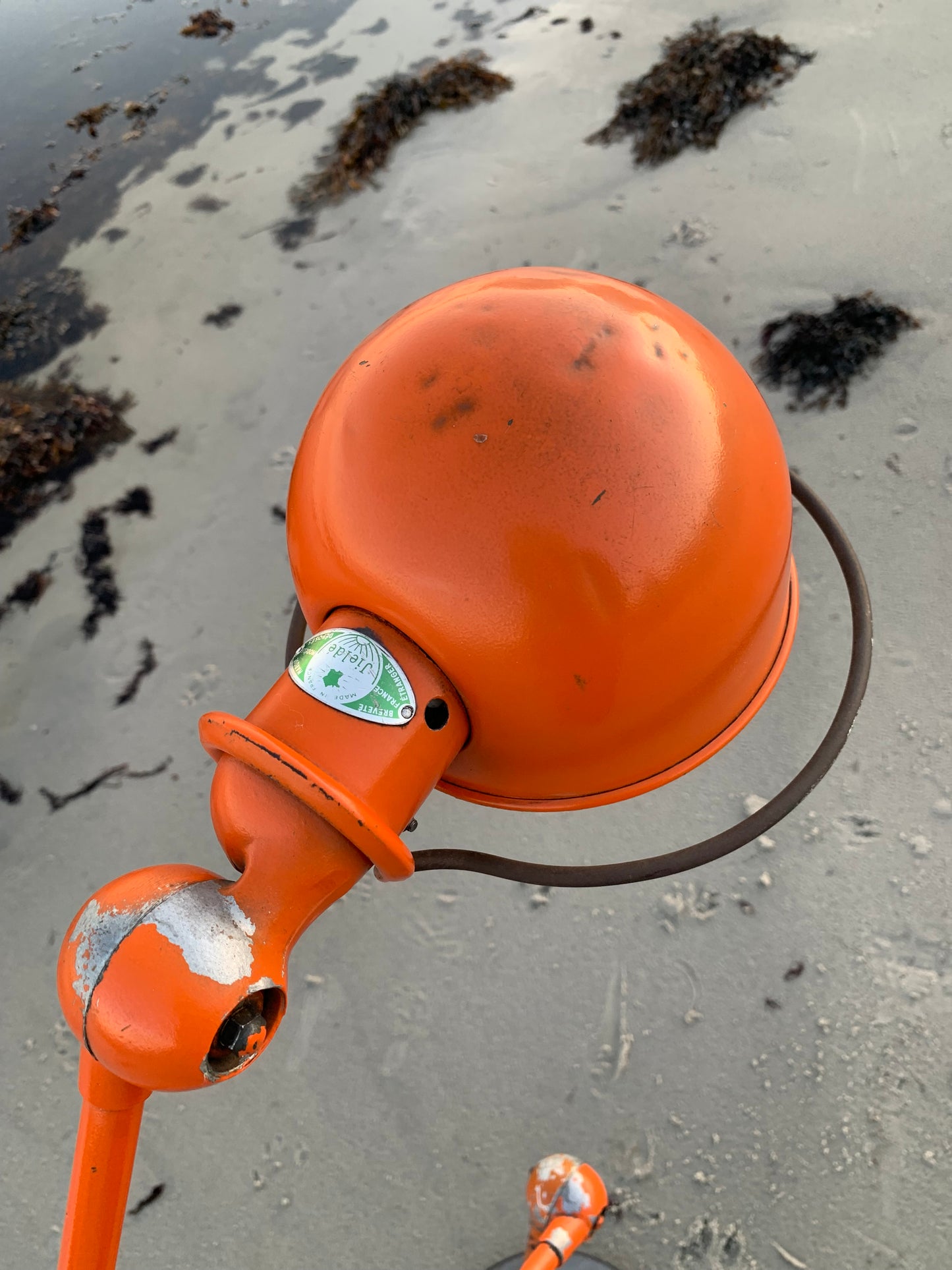 Jieldé bord/golvlampa med 3 armar - Orange