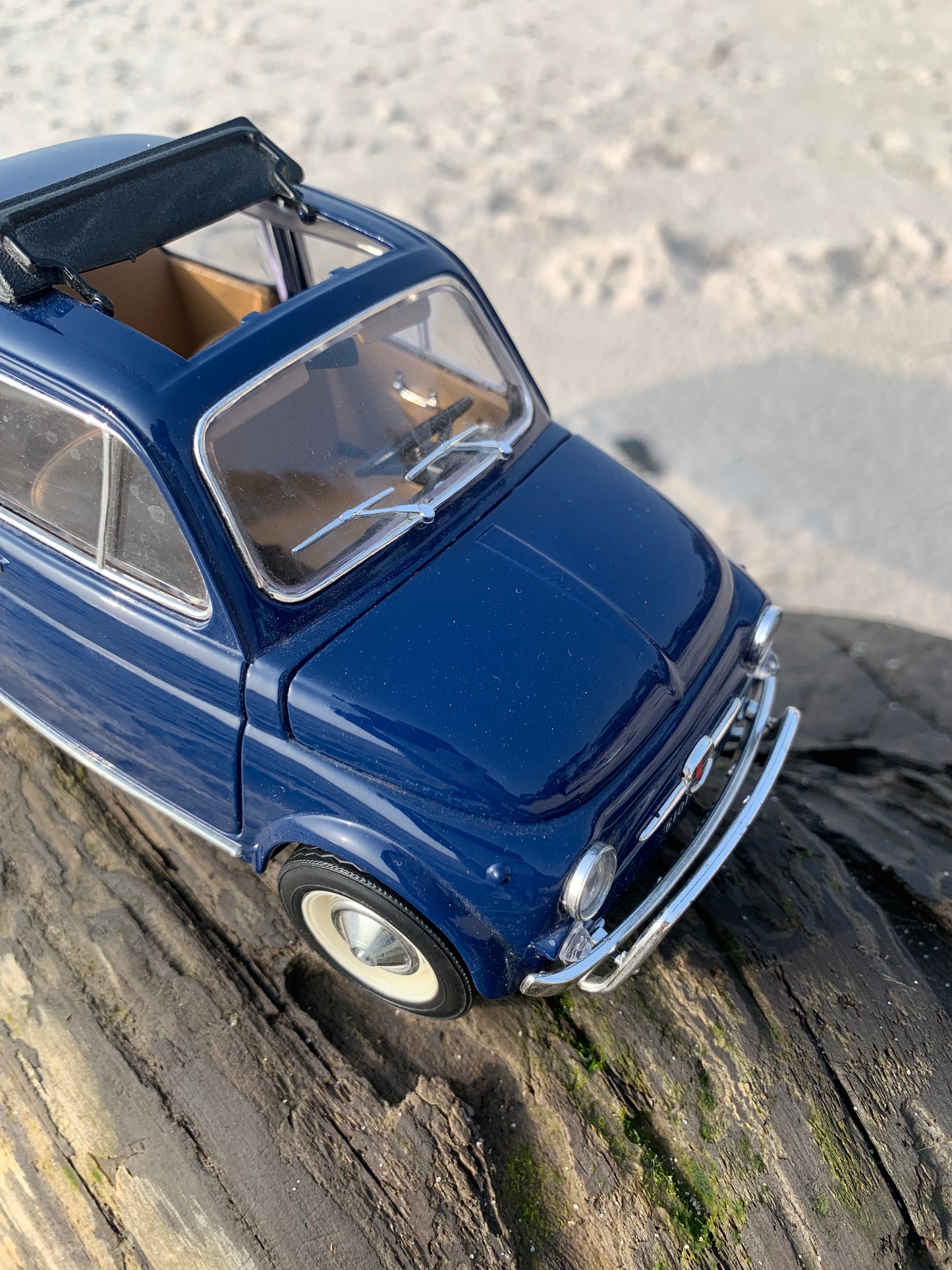 Fiat 500 - Blå