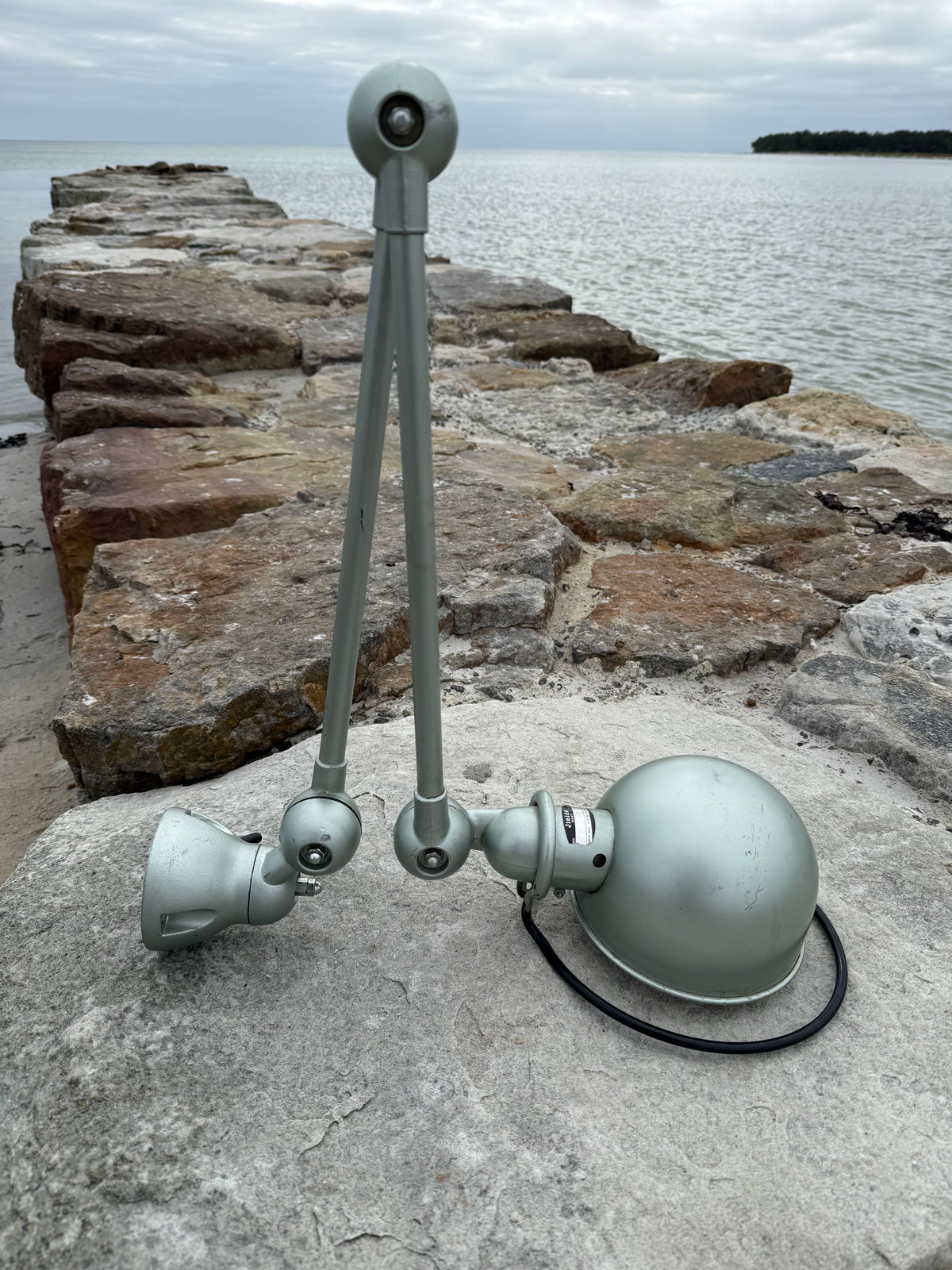 Jieldé vägg/tak med 2 armar - Grön
