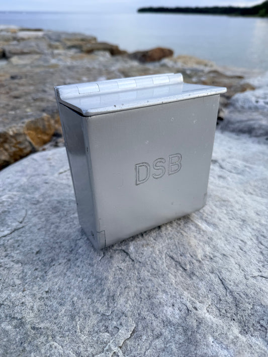 DSB Askfat med logotyp