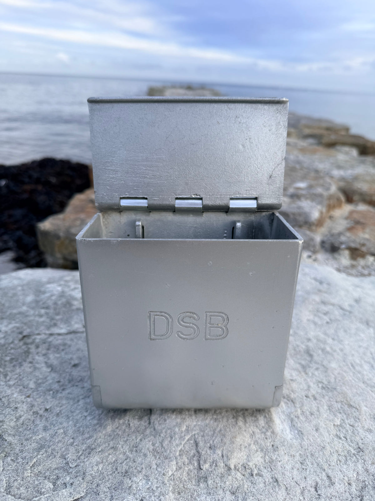 DSB Askfat med logotyp