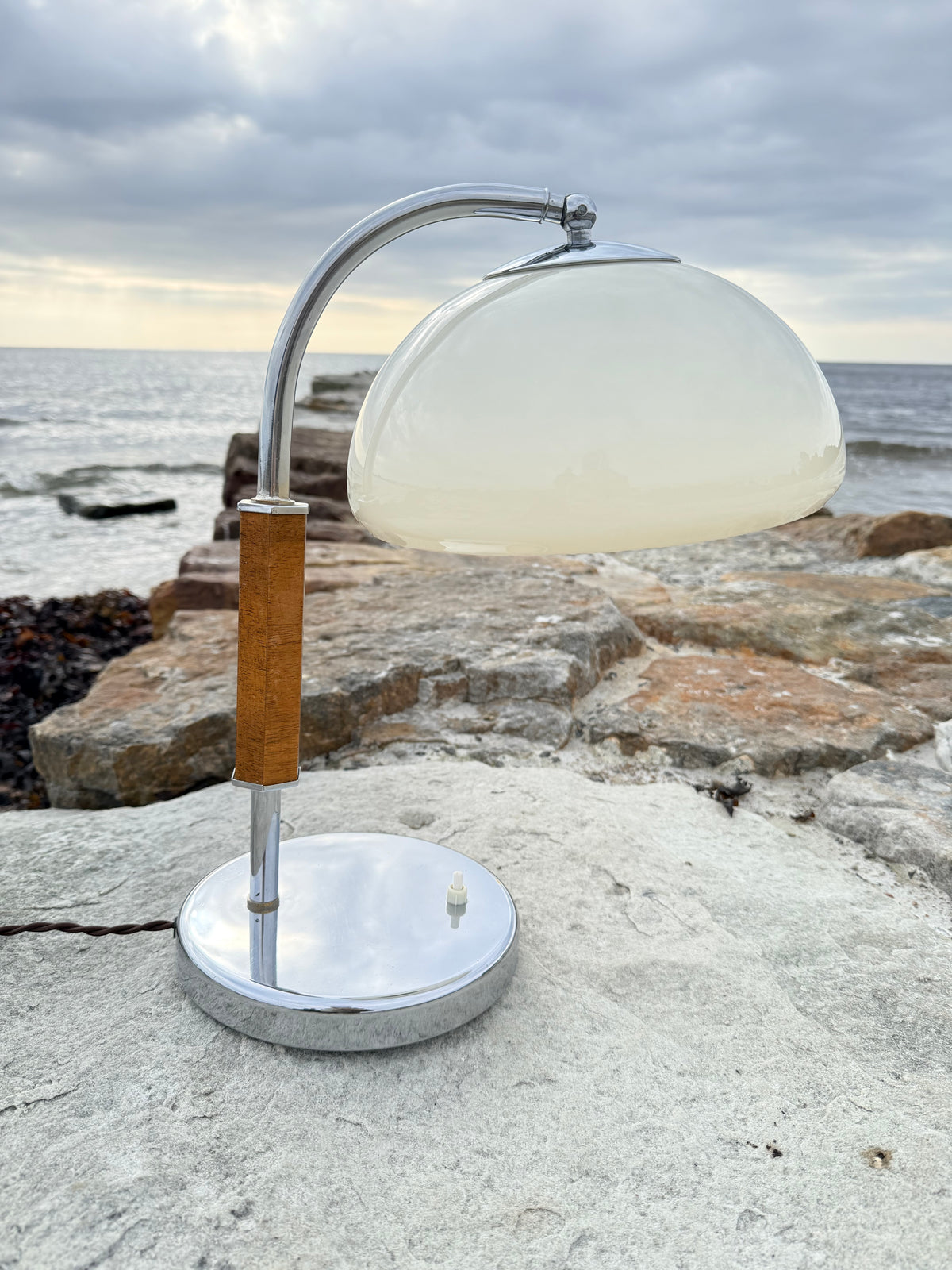 Kaiser Idell 6599 - Original från 1930-talet med glasskärm (Sällsynt)