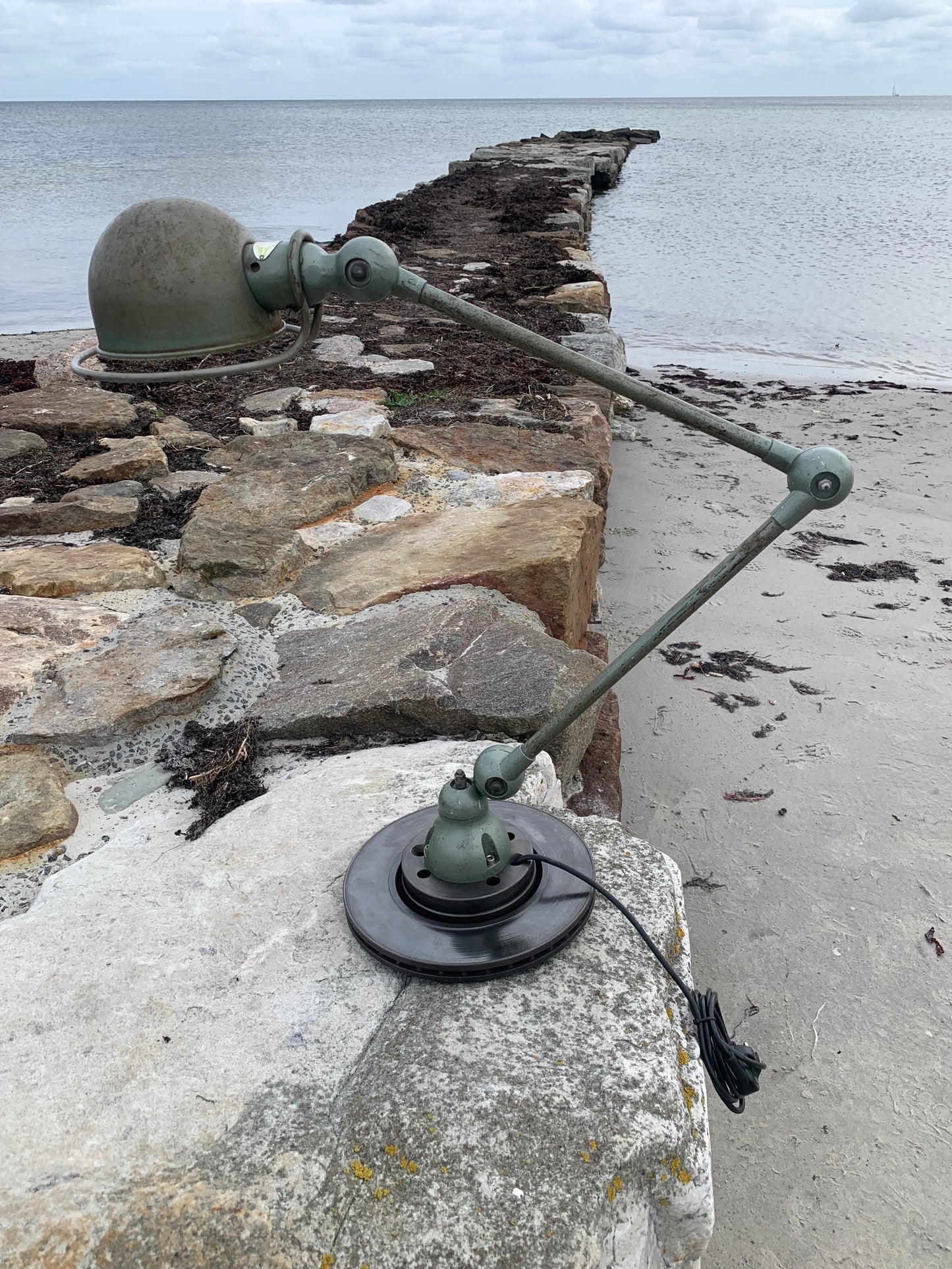 Jieldé bordslampa - Grön