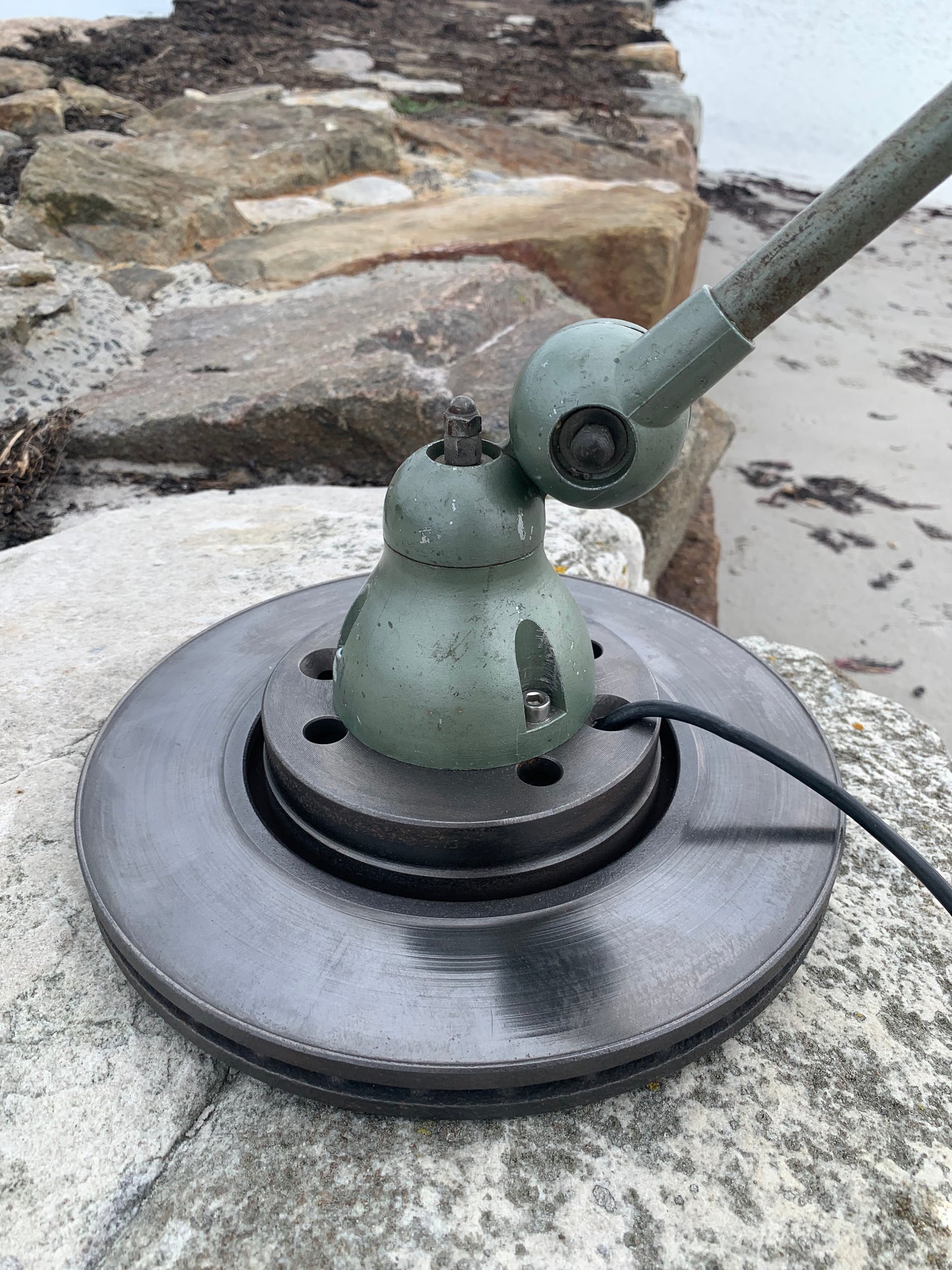 Jieldé bordslampa - Grön