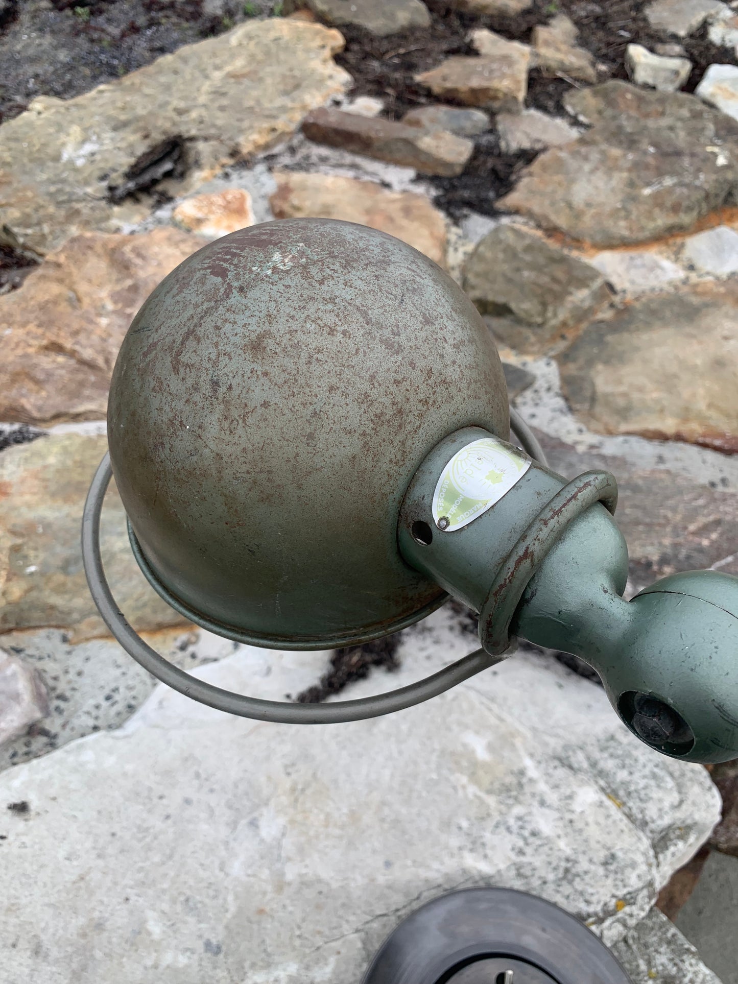 Jieldé bordslampa - Grön