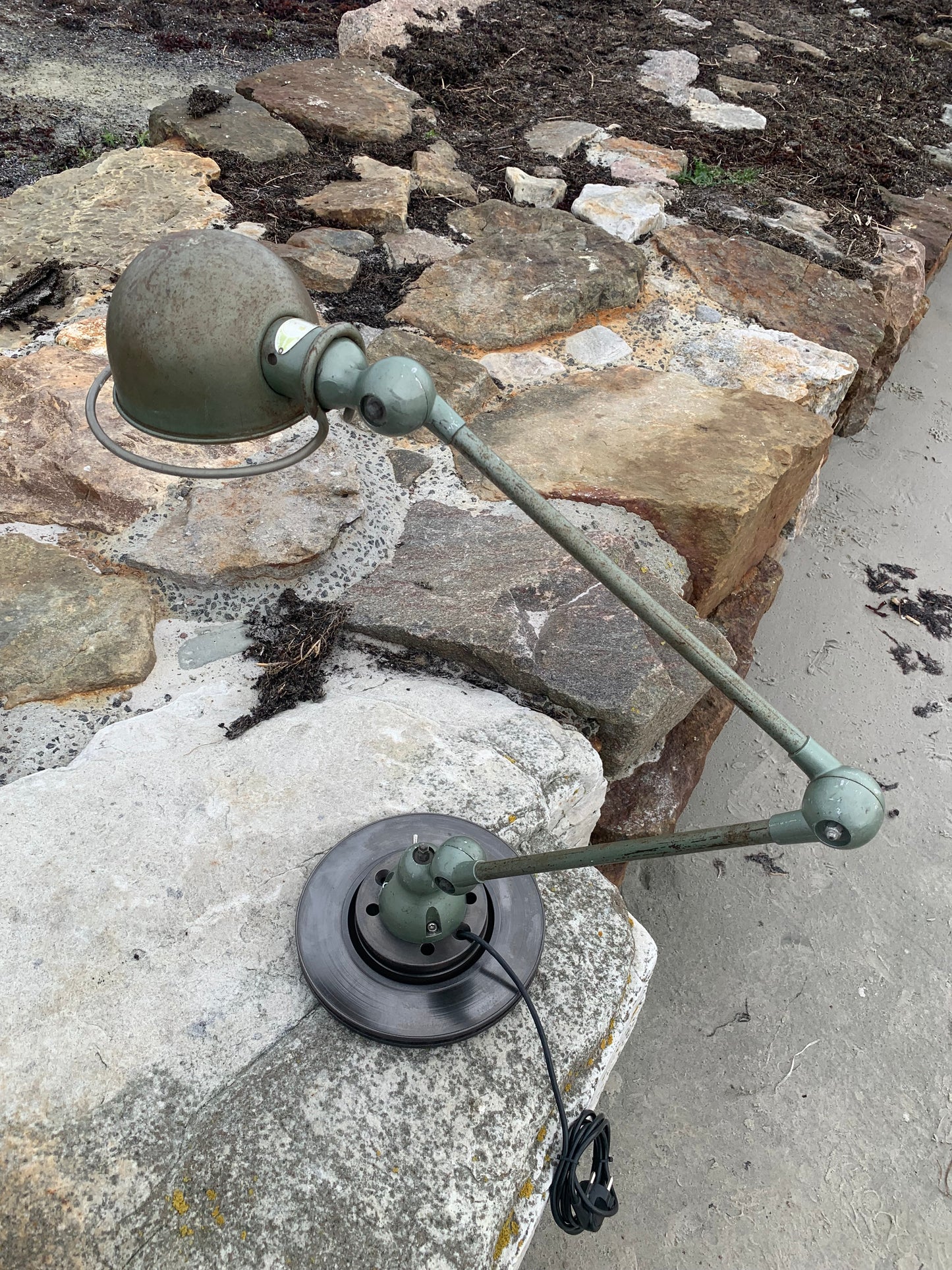 Jieldé bordslampa - Grön
