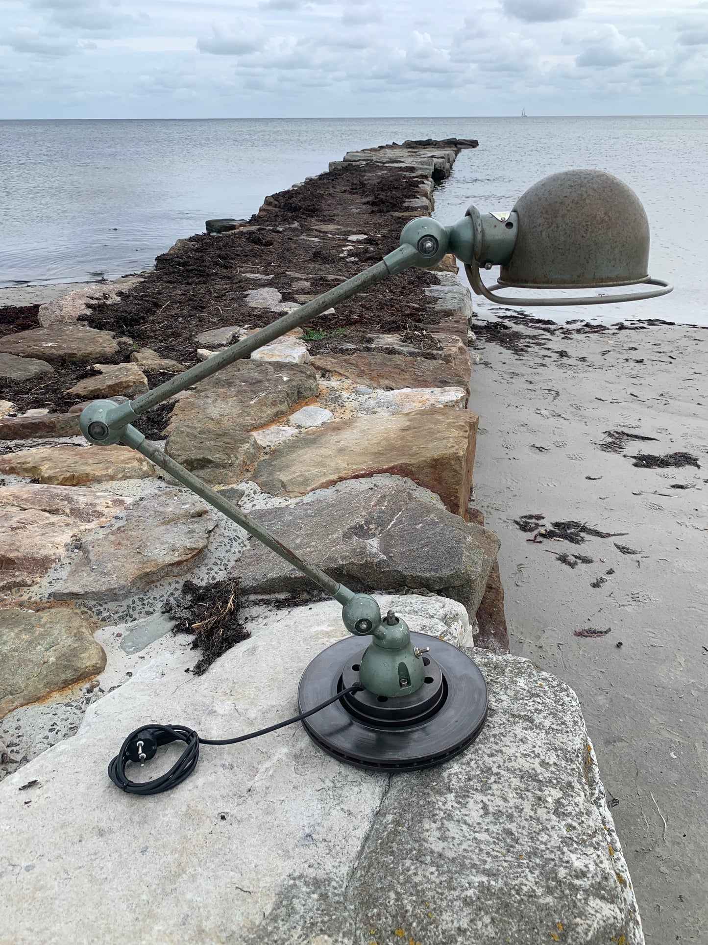 Jieldé bordslampa - Grön