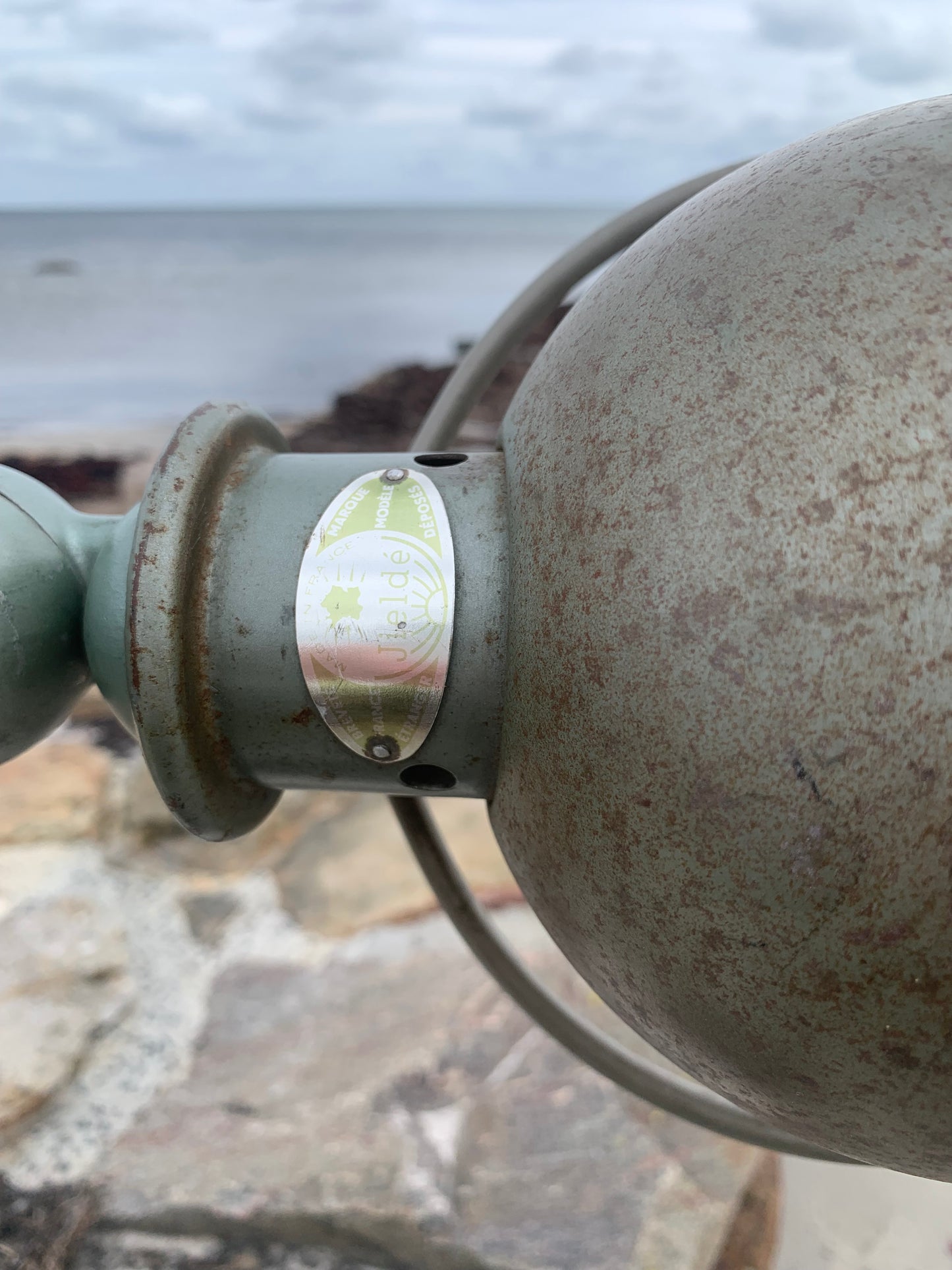 Jieldé bordslampa - Grön