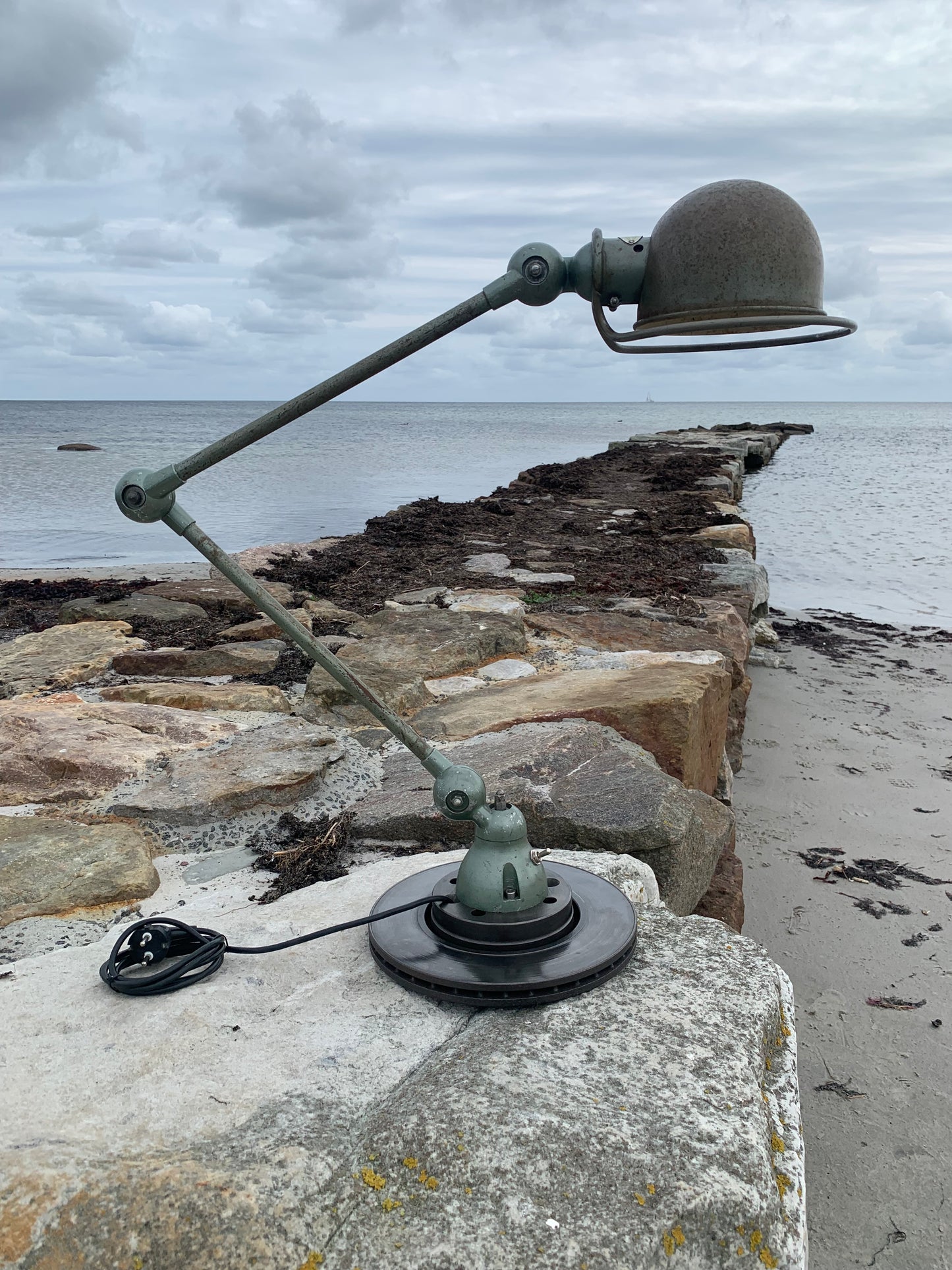 Jieldé bordslampa - Grön