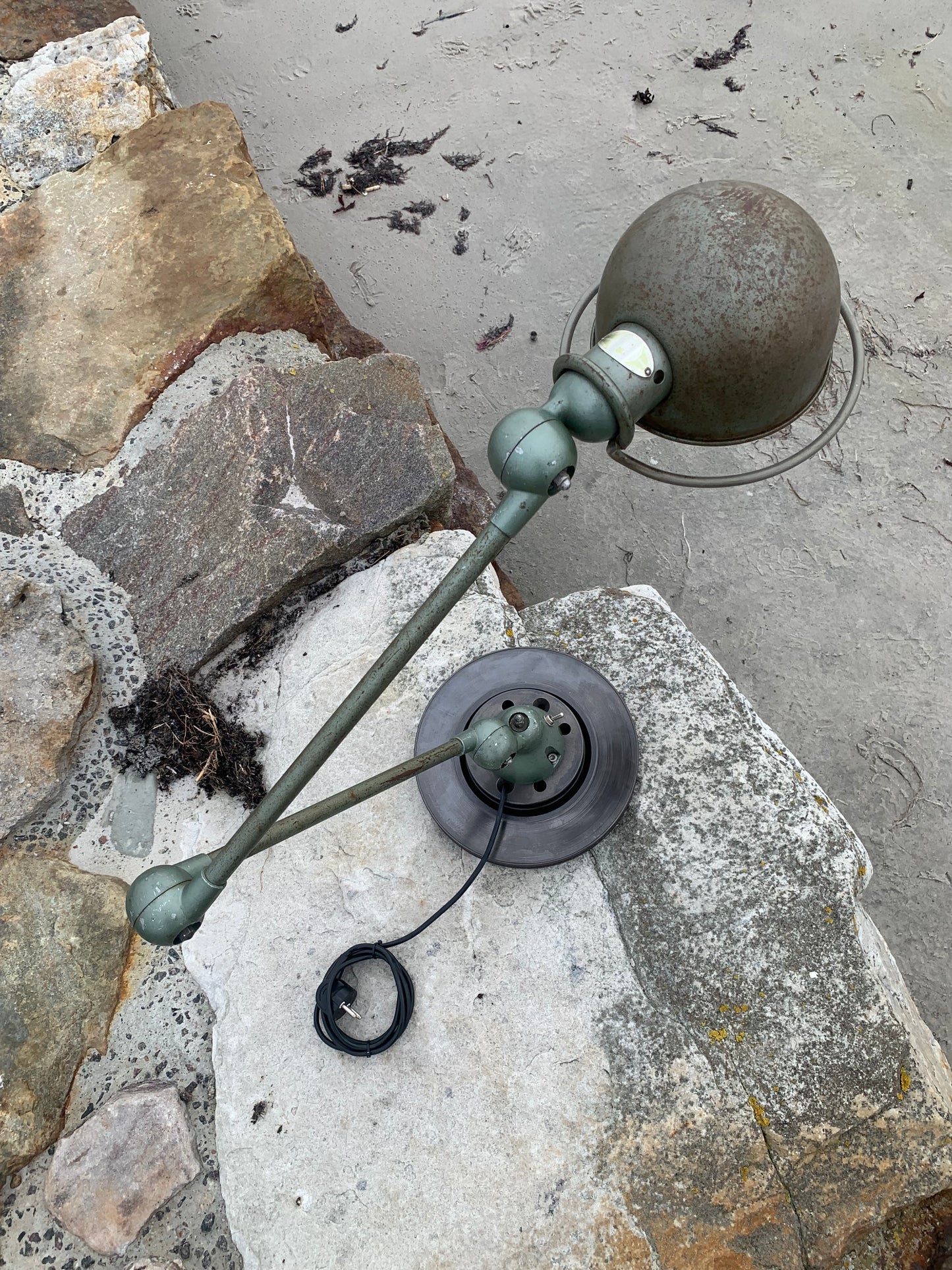 Jieldé bordslampa - Grön