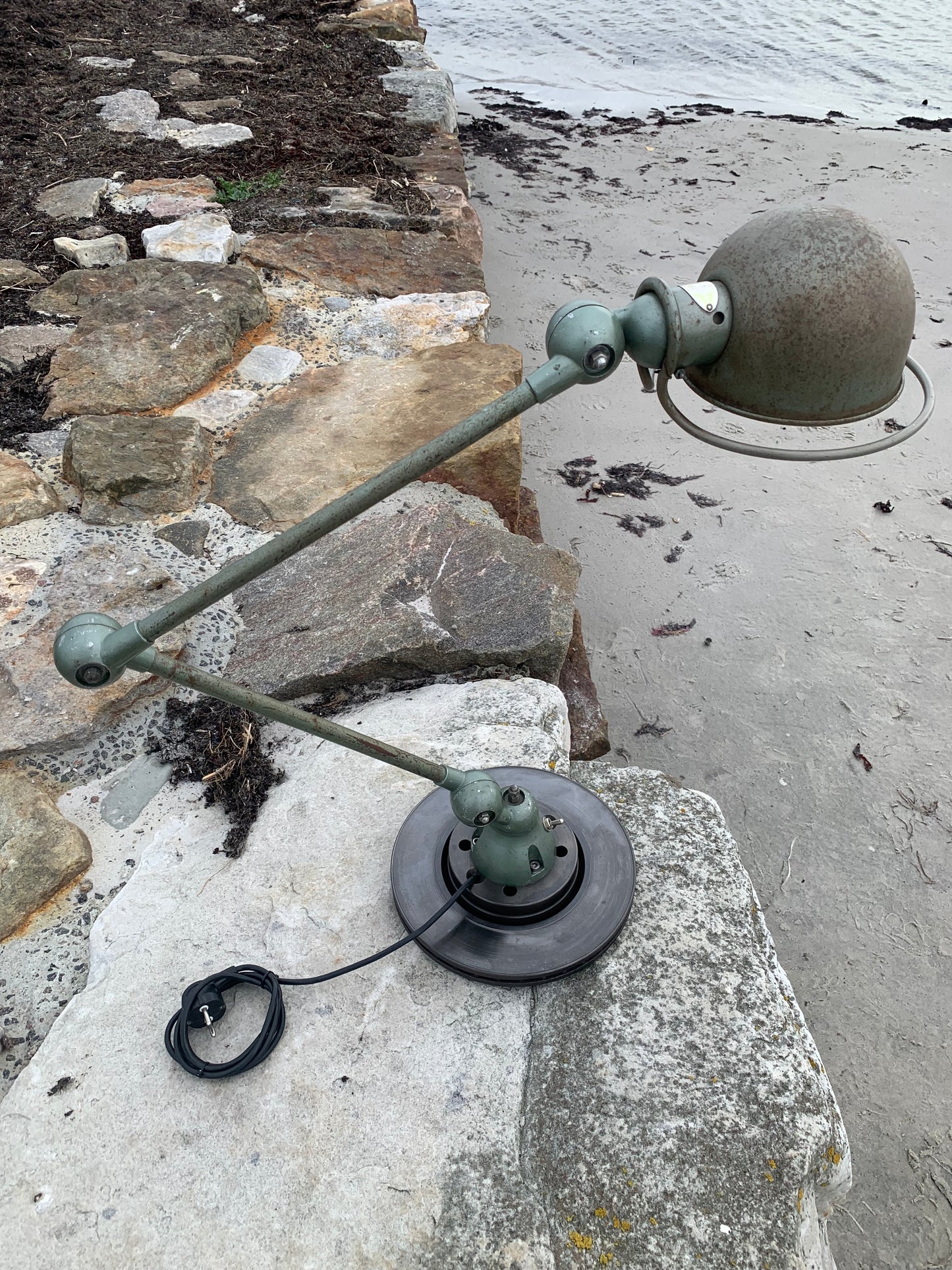 Jieldé bordslampa - Grön