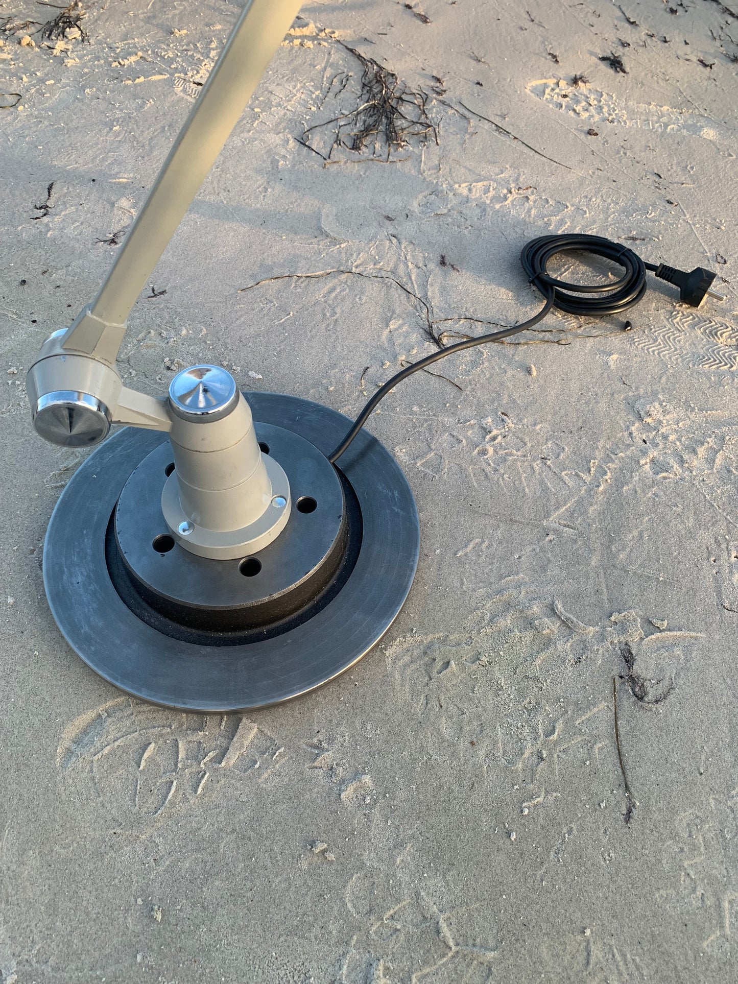Jieldé golvlampa med 4 armar - Grå